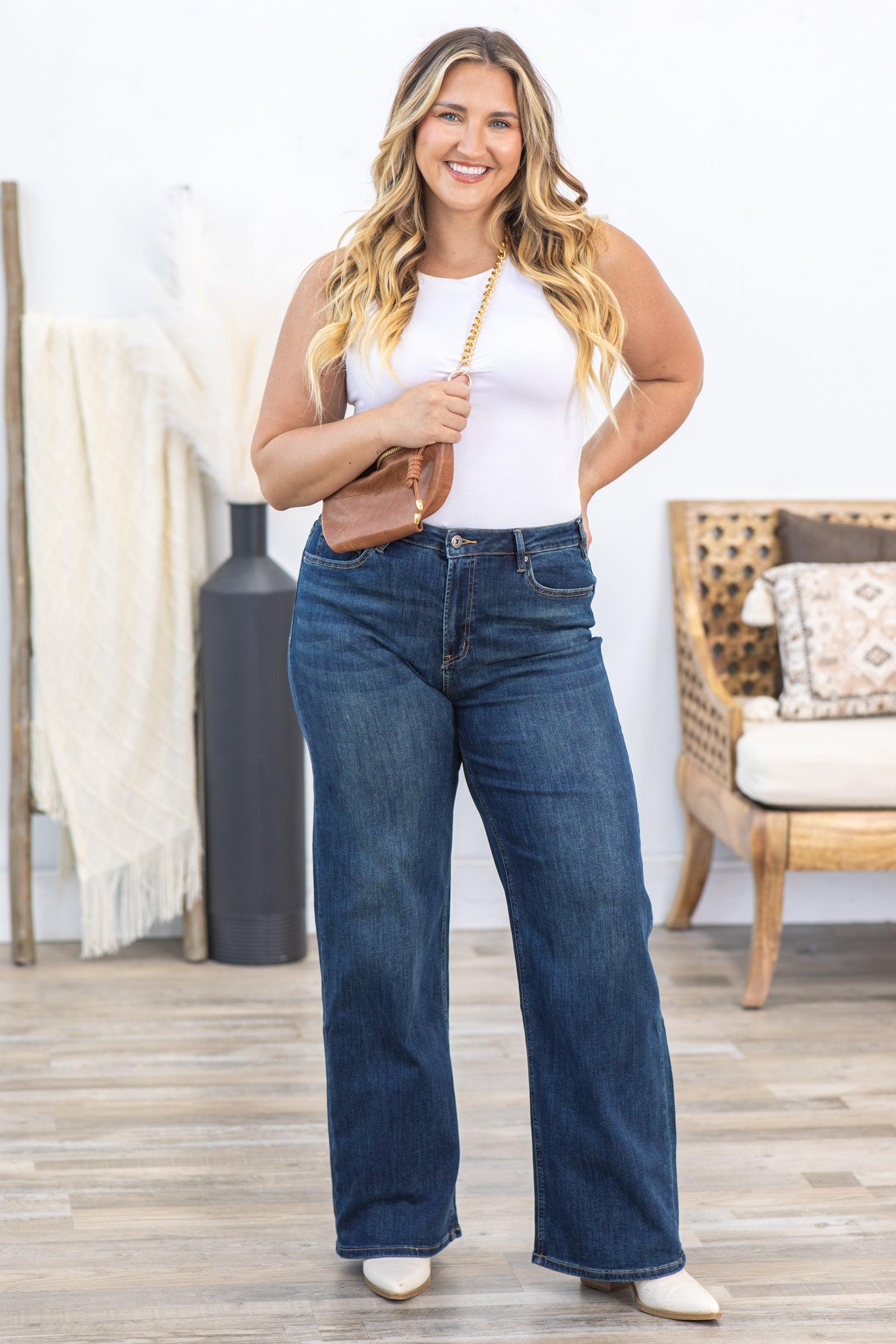 Mica High Rise Straight Leg Loose Fit Jean Product Image