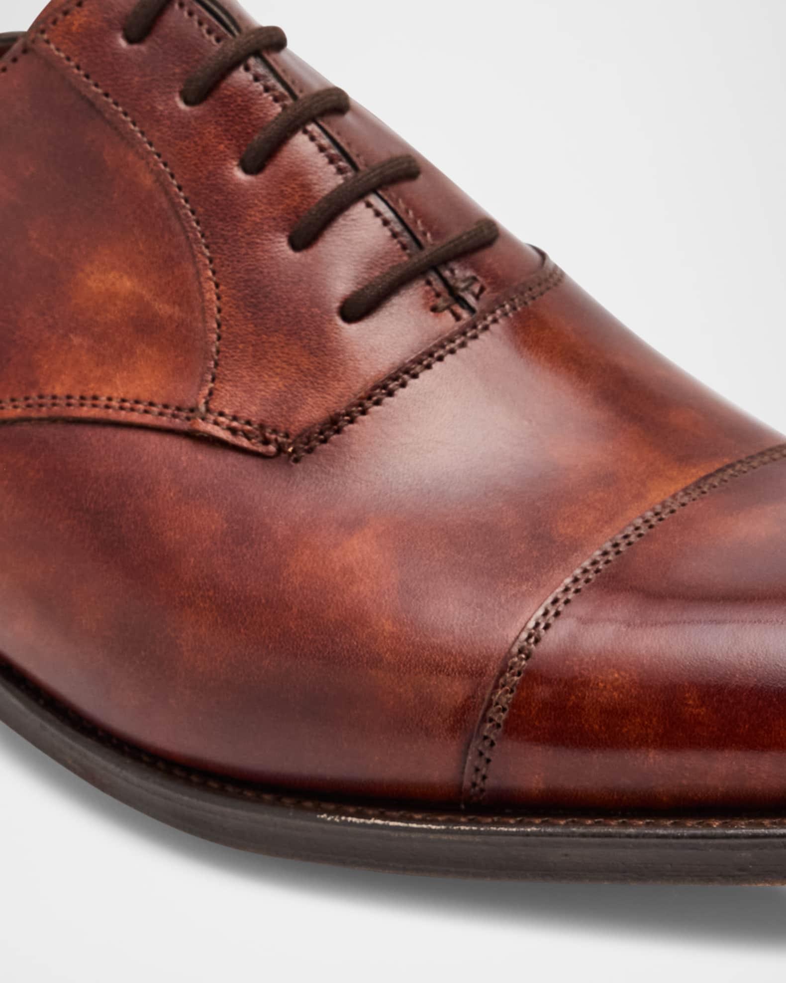 Men's Taunton Cap Toe Leather Oxfords Product Image