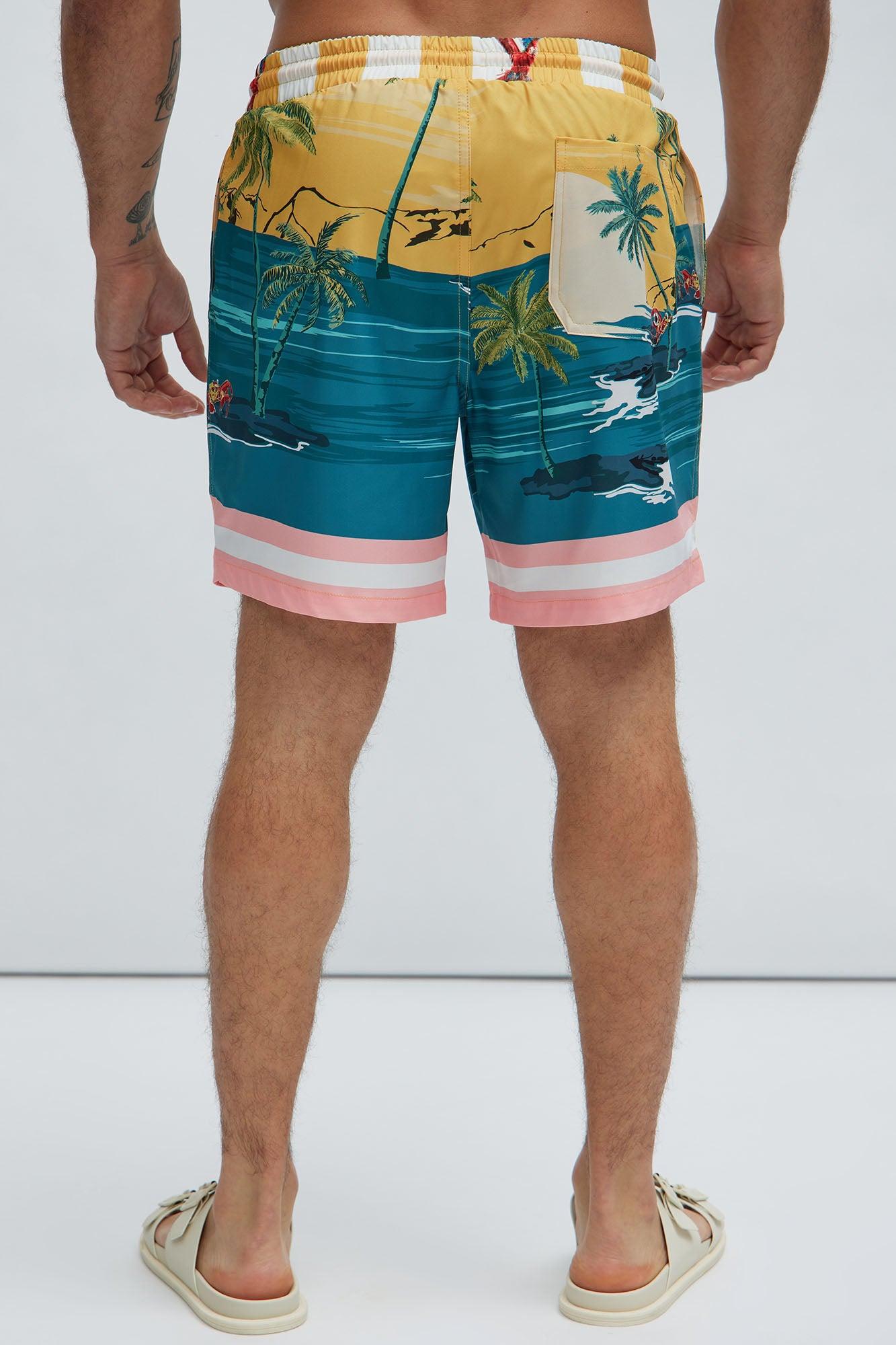 Boracay Beach Swim Classic Trunk - Multi Color Product Image