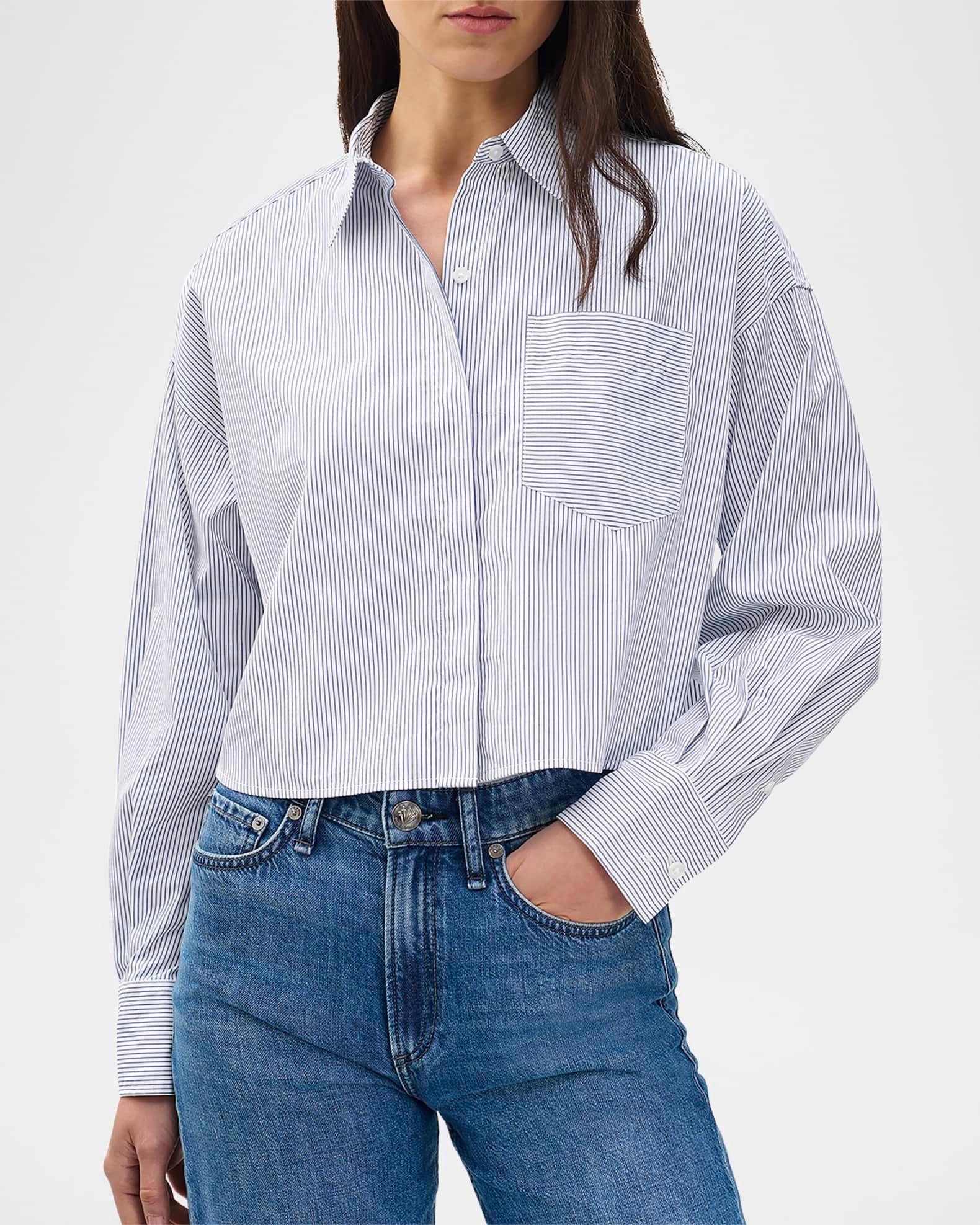 Marin Cropped Shirt Product Image