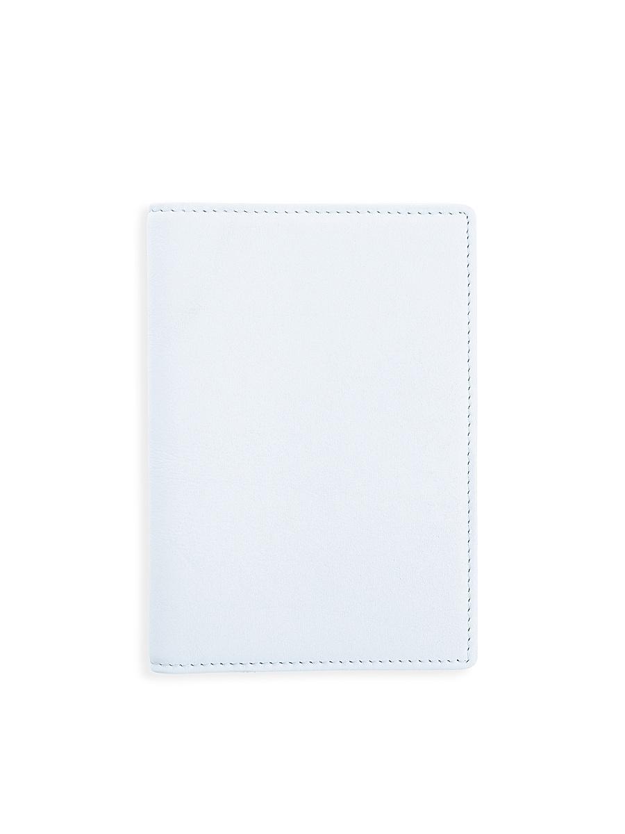 Womens RFID-Blocking Leather Passport Case Product Image