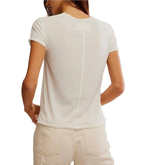 Free People We The Free Nova #double;Surf#double; Crew Neck Short Sleeve Graphic Tee Product Image