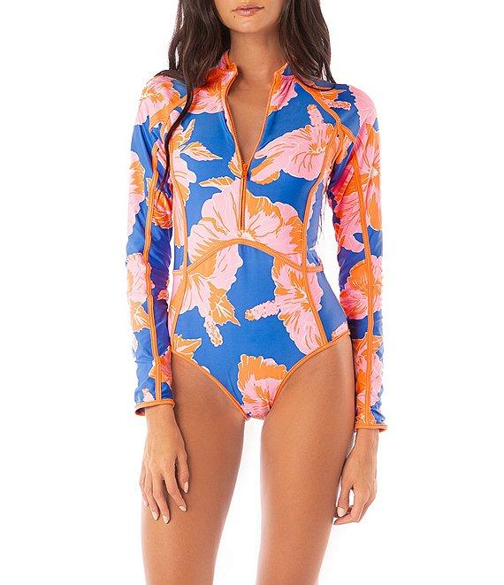 Maaji Cardi Magnolia Mirage Reversible Surf One Piece Swimsuit Product Image