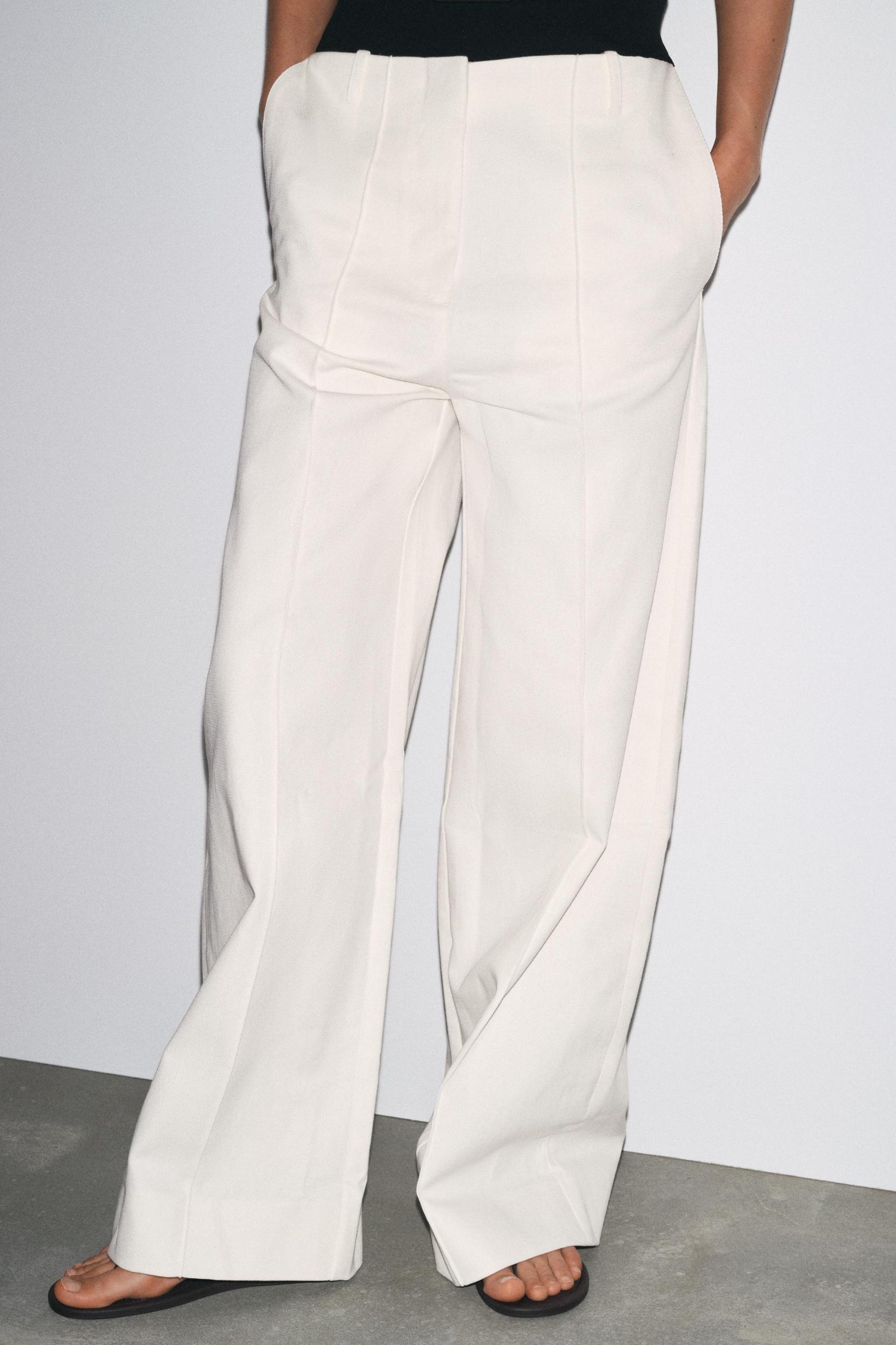 ZW COLLECTION HIGH WAIST WIDE LEG JEANS Product Image