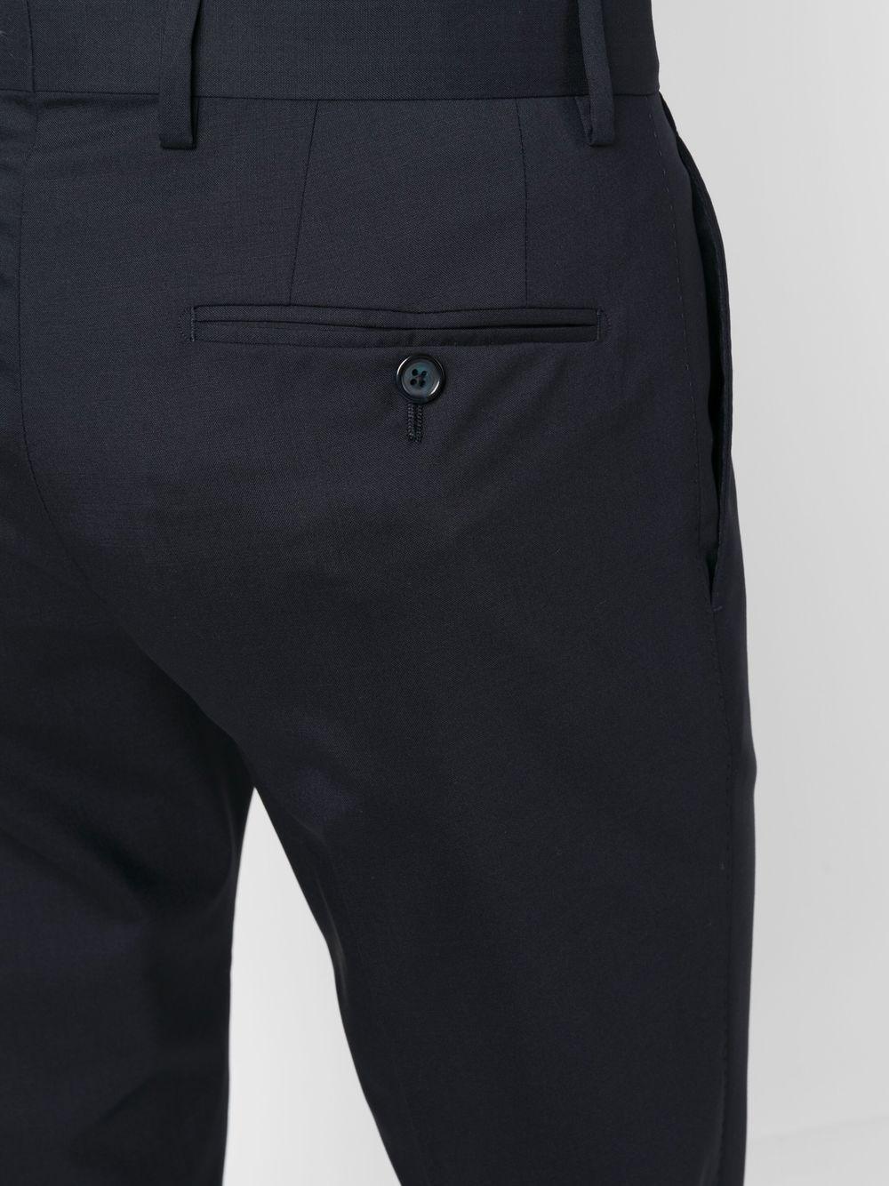 single-breasted virgin-wool suit Product Image