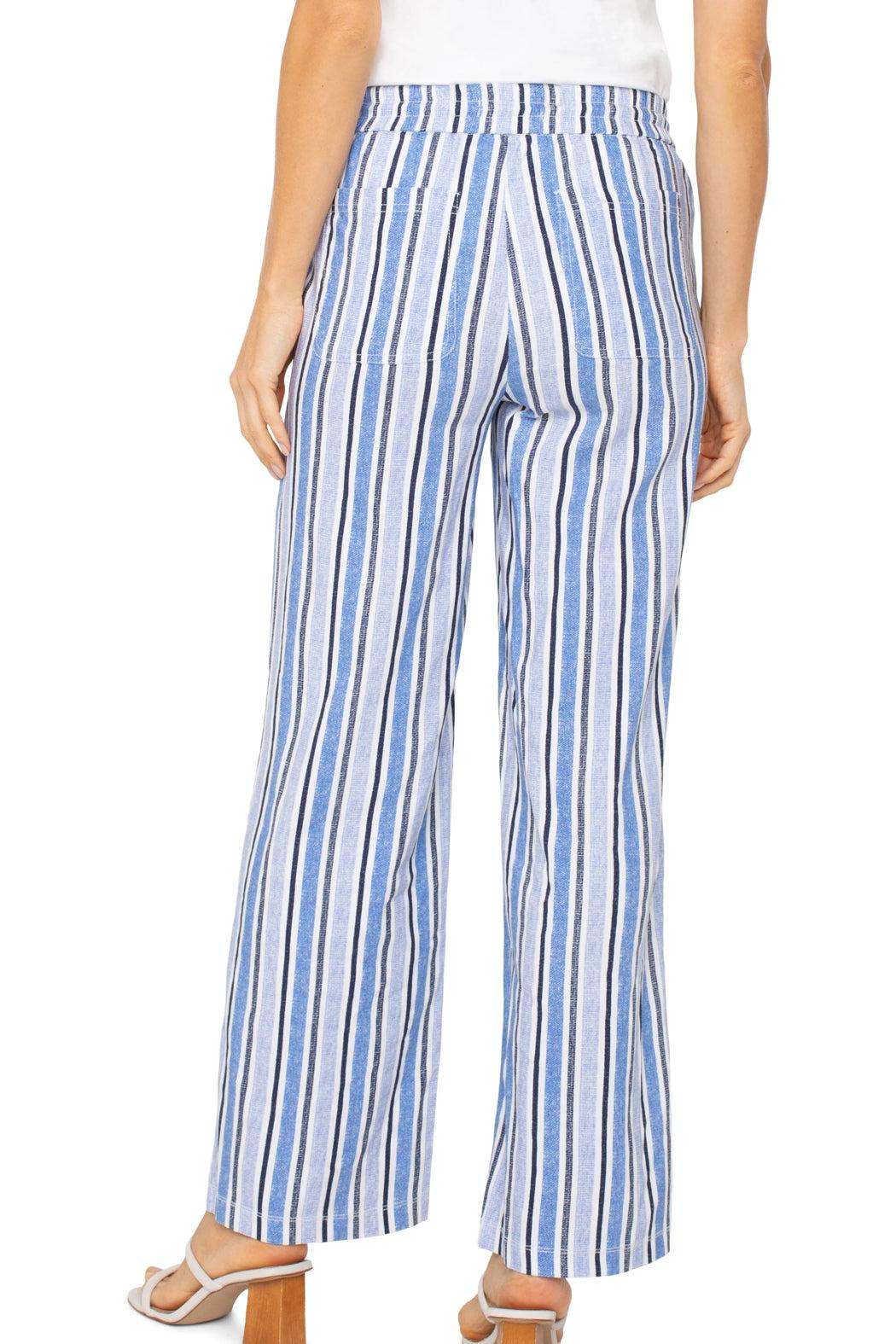 Carrie Pull On Drawstring Wide Leg Pants Product Image
