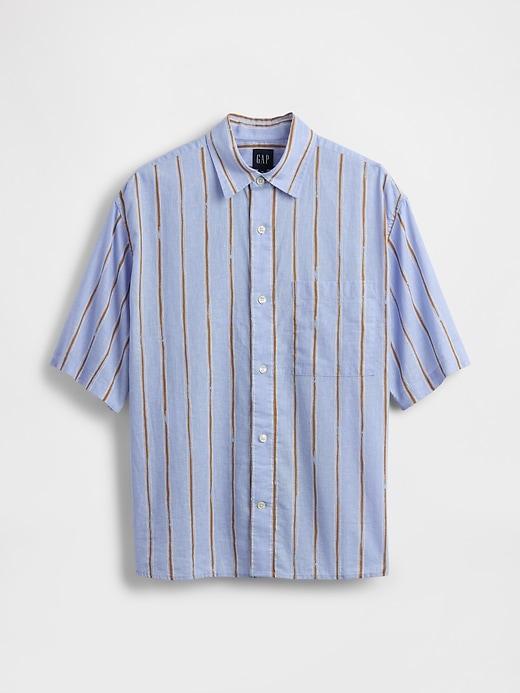 Linen-Cotton Shirt Product Image