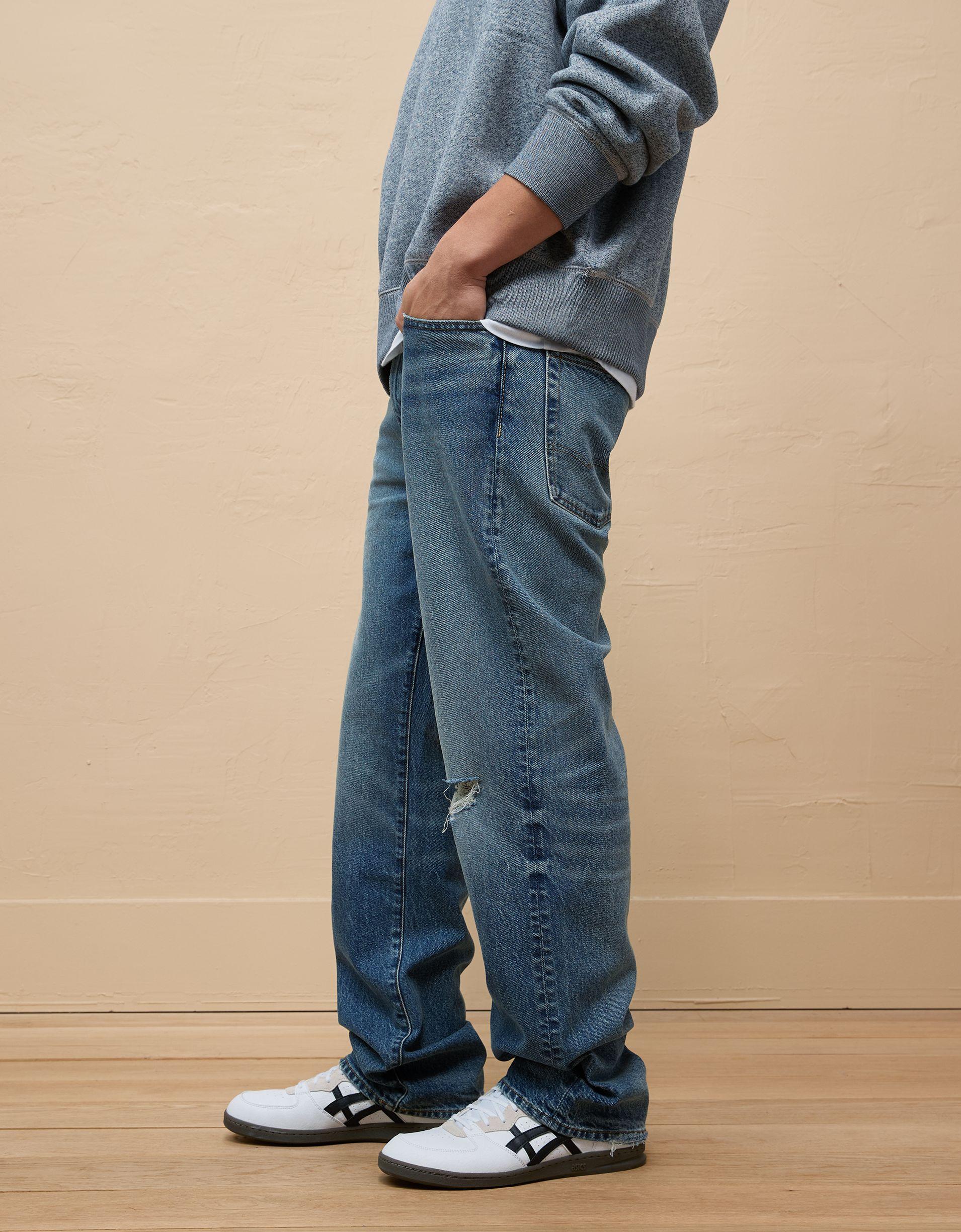 AE EasyFlex Baggy Ripped Jean Product Image