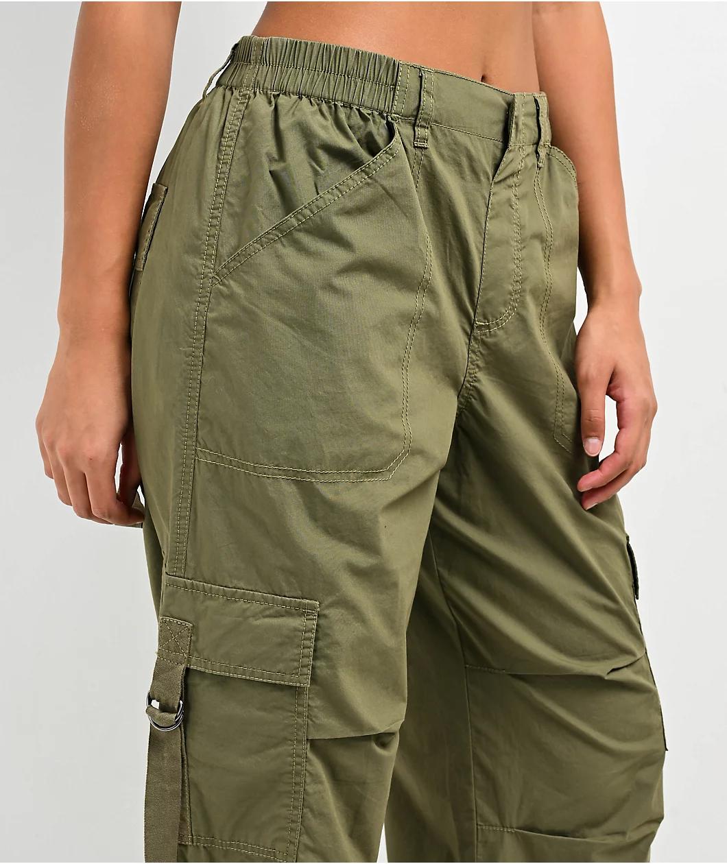 Empyre Maddison Avocado Cargo Pants Product Image