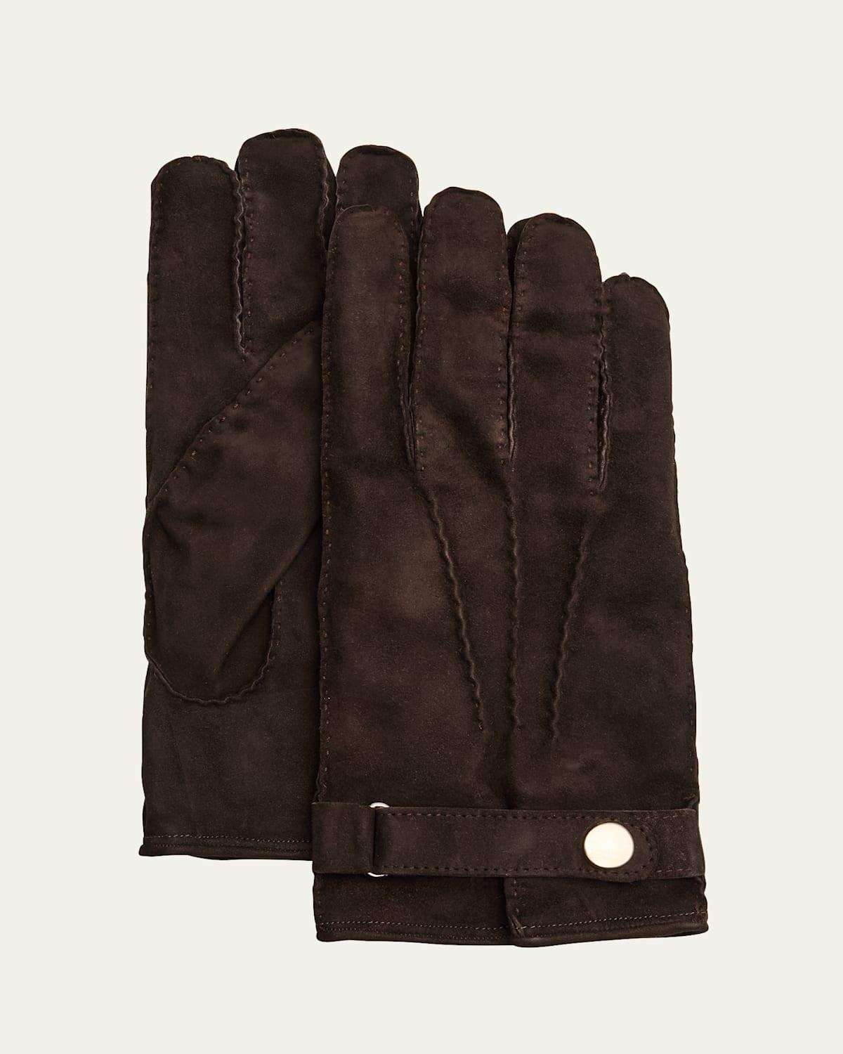 Mens Suede Gloves Product Image