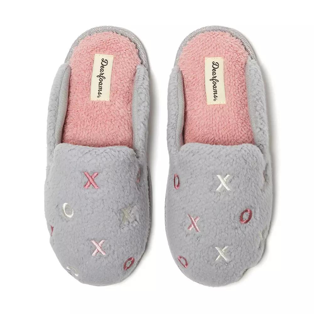 Dearfoams Womens Tab Scuff Slipper Product Image
