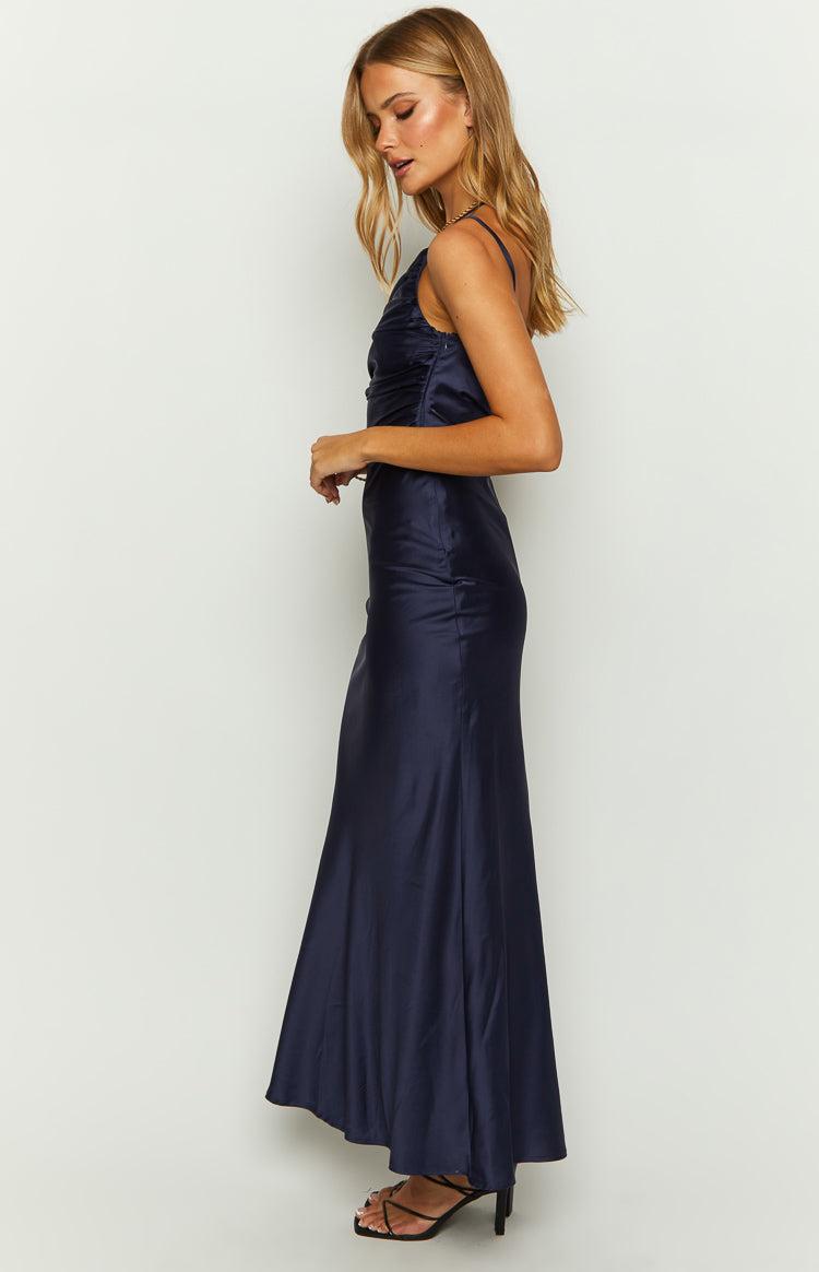 Tina Navy Formal Maxi Dress Baby Product Image