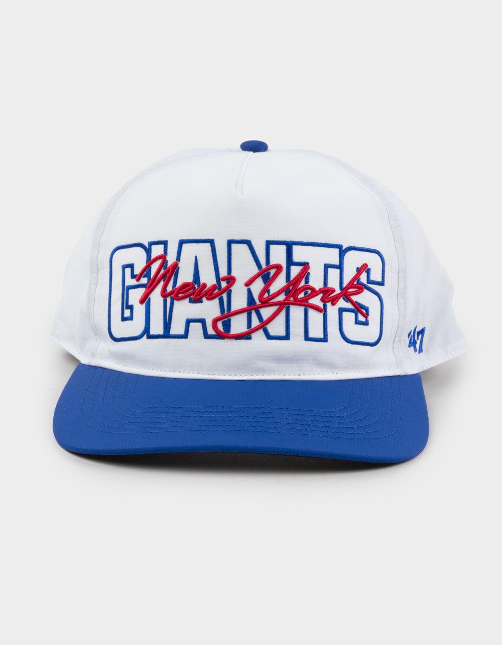47 BRAND New York Giants Lineman '47 Hitch Snapback Hat - WHITE Product Image