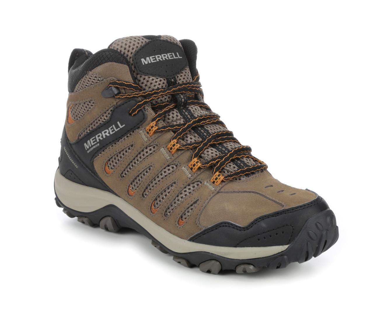 Men's Merrell Crosslander 3 Mid Waterproof Hiking Boots Product Image