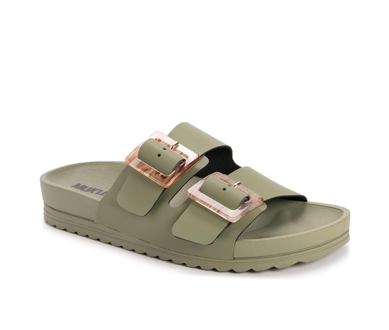 Women's MUK LUKS Grand Cayman Footbed Sandals Product Image