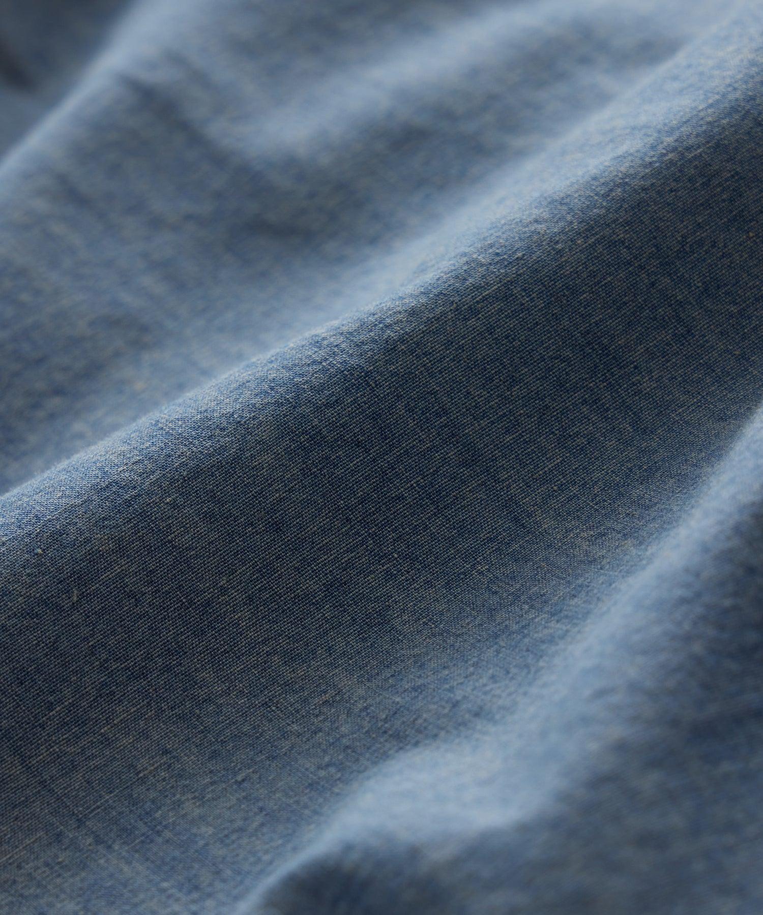 Slim Japanese Chambray Work Shirt Product Image