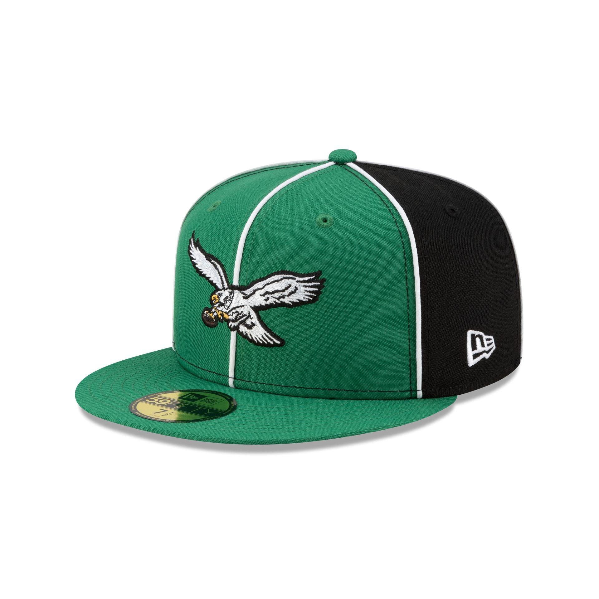 Philadelphia Eagles Two-Tone Pinwheel 59FIFTY Fitted Hat Male Product Image