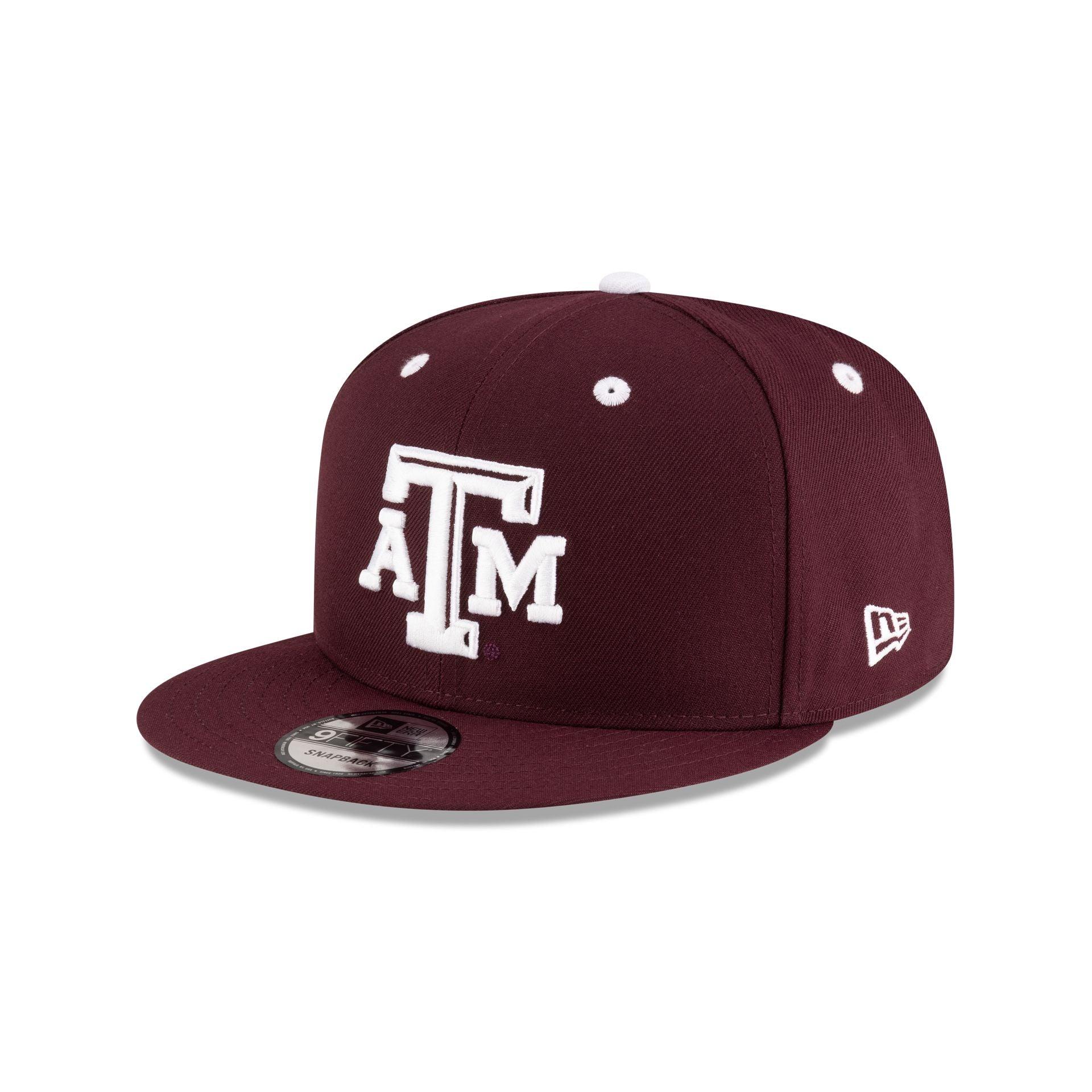 New Era x adidas Texas A&M Aggies Red 9FIFTY Snapback Hat Male Product Image
