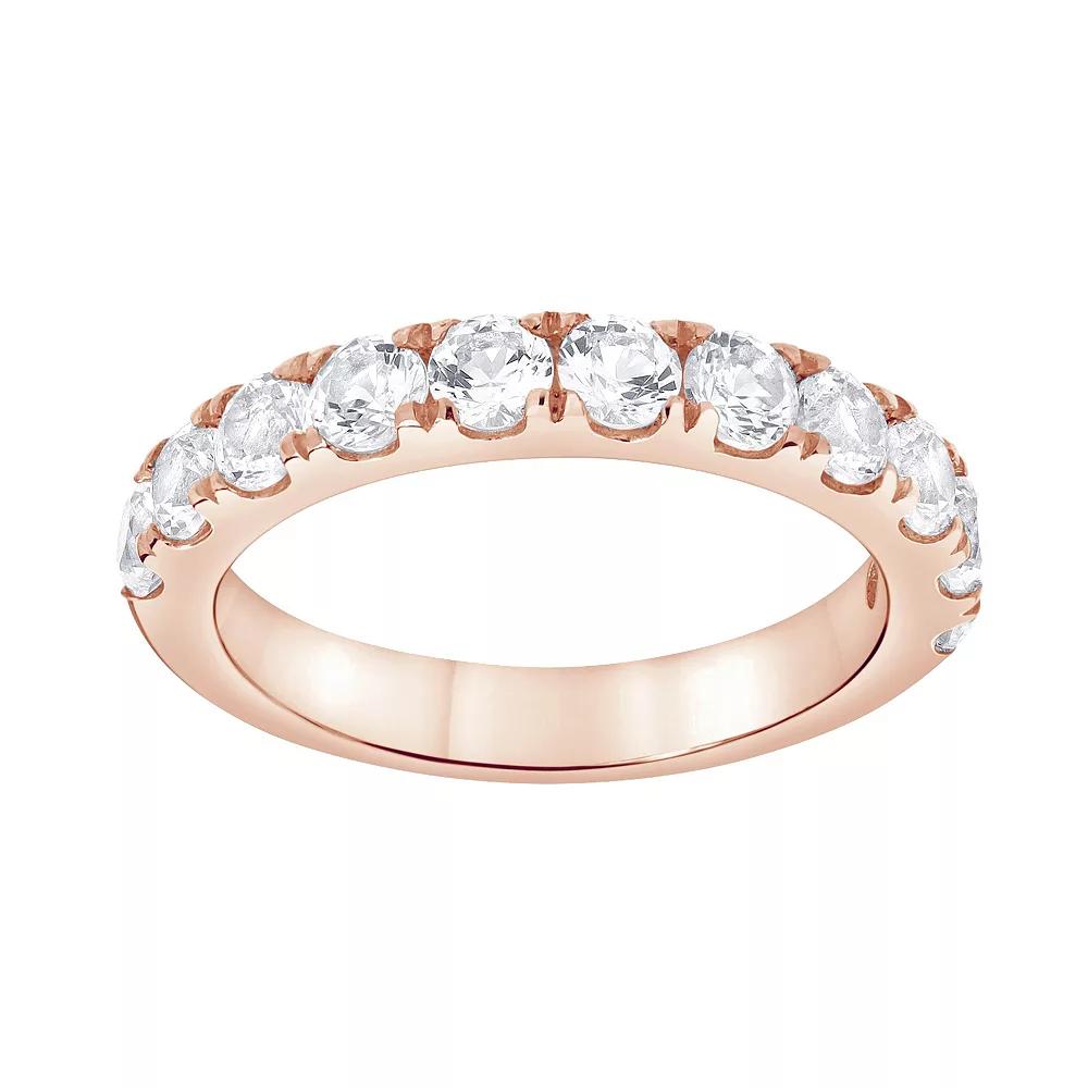 Gemstone Brilliance Lab-Created White Sapphire Ring, Women's,  Product Image