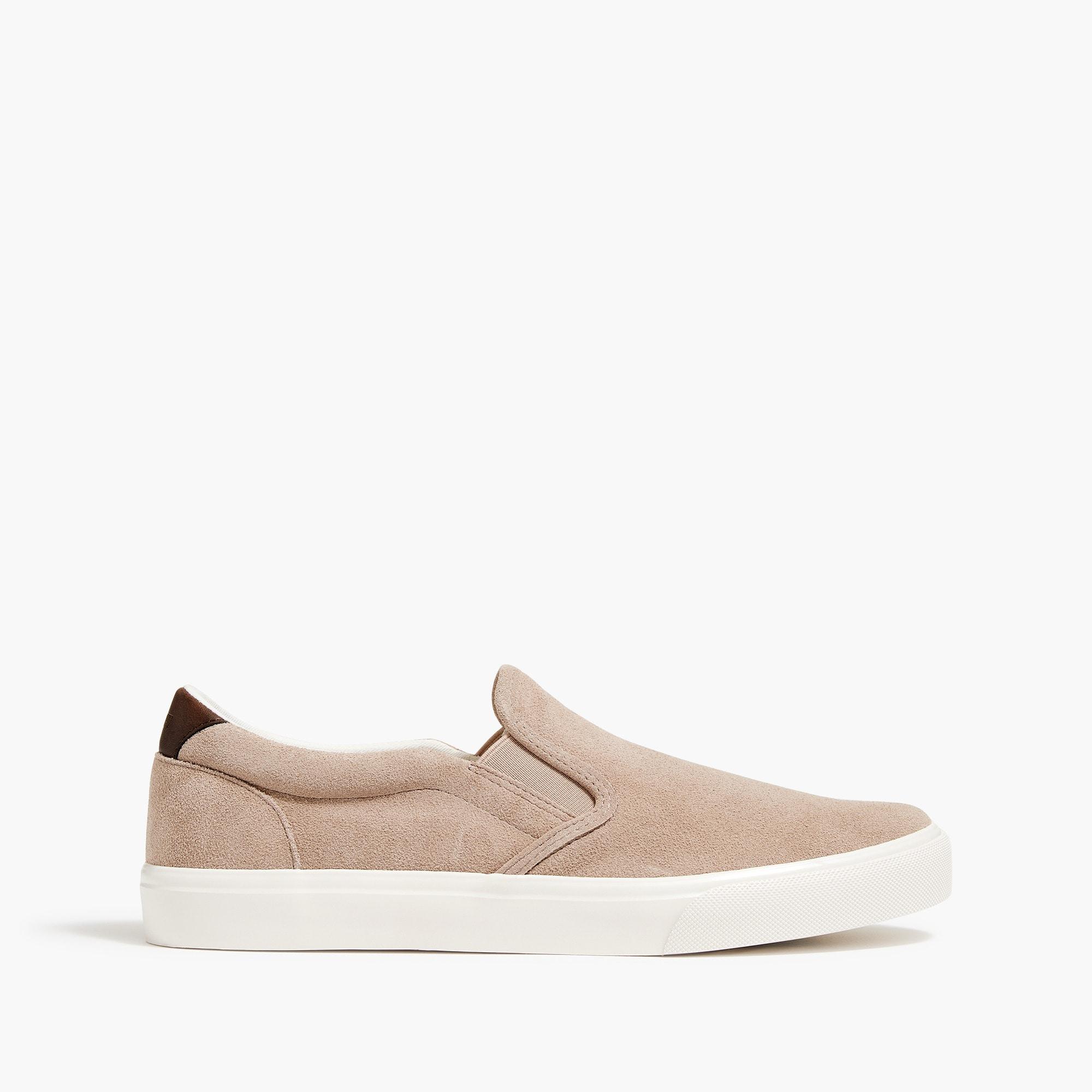 Suede slip-on sneakers Product Image