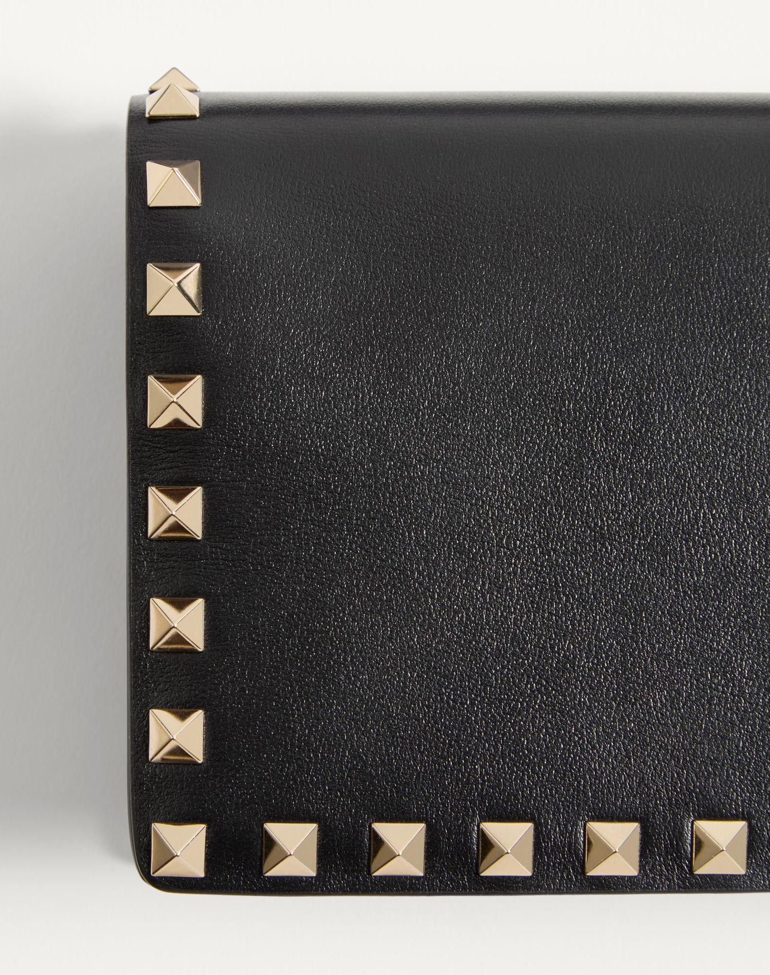 Rockstud Calfskin Chain Pouch  Product Image