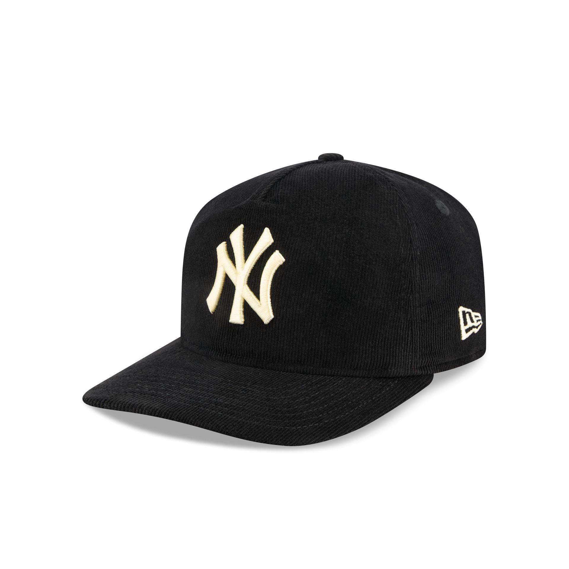 New York Yankees Nostalgic Black Corduroy 19TWENTY Adjustable Hat Male Product Image