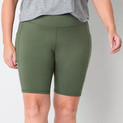 Xersion EverUltra Womens High Rise Quick Dry Plus 10 Inch Bike Short Product Image