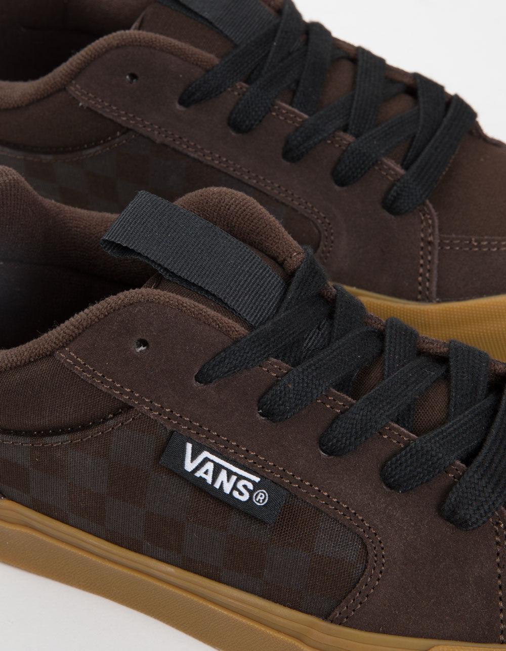 VANS Chukka Push Shoes - BROWN/KHAKI Product Image