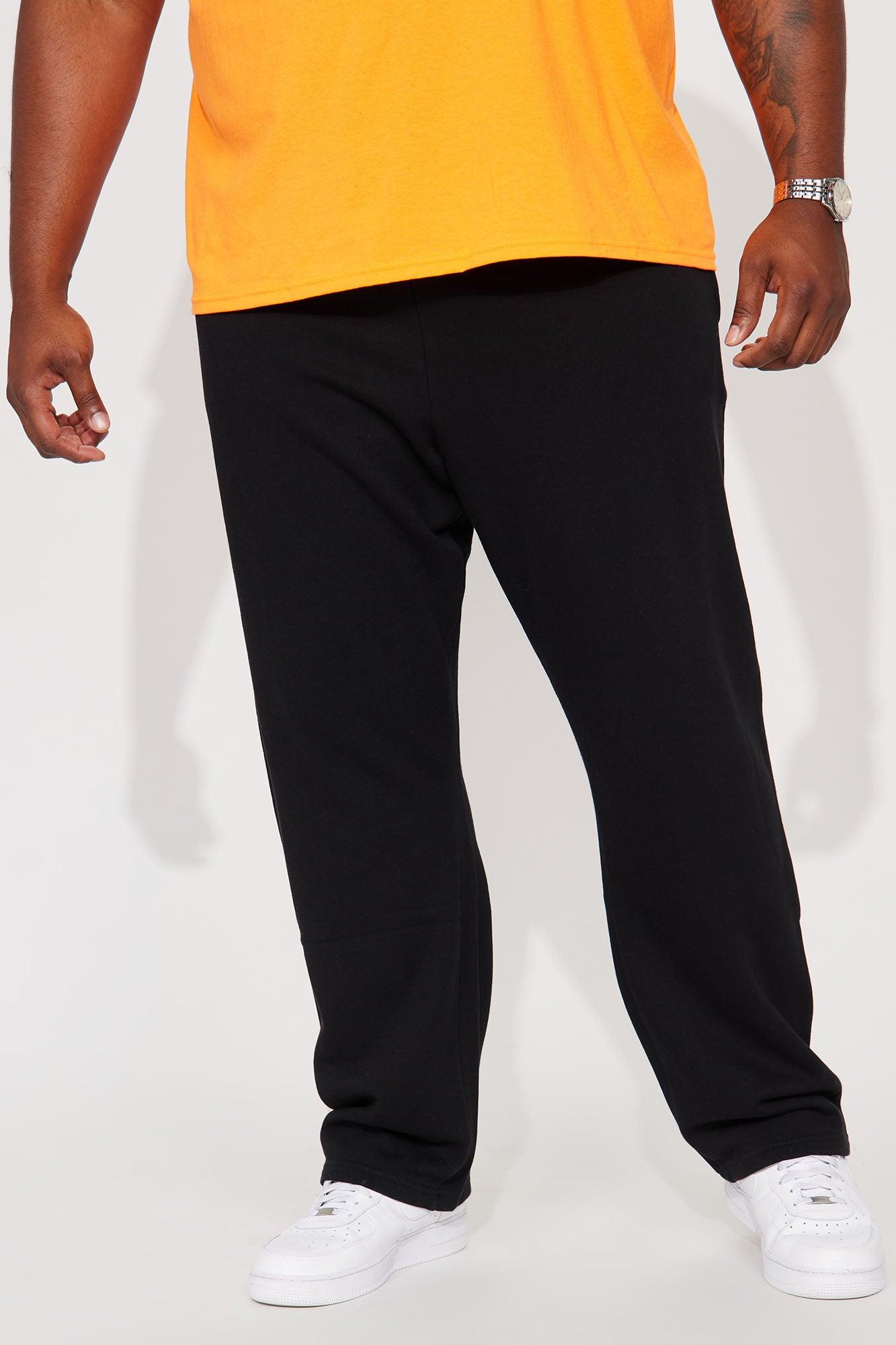 Tyson Straight Sweatpant - Black Product Image