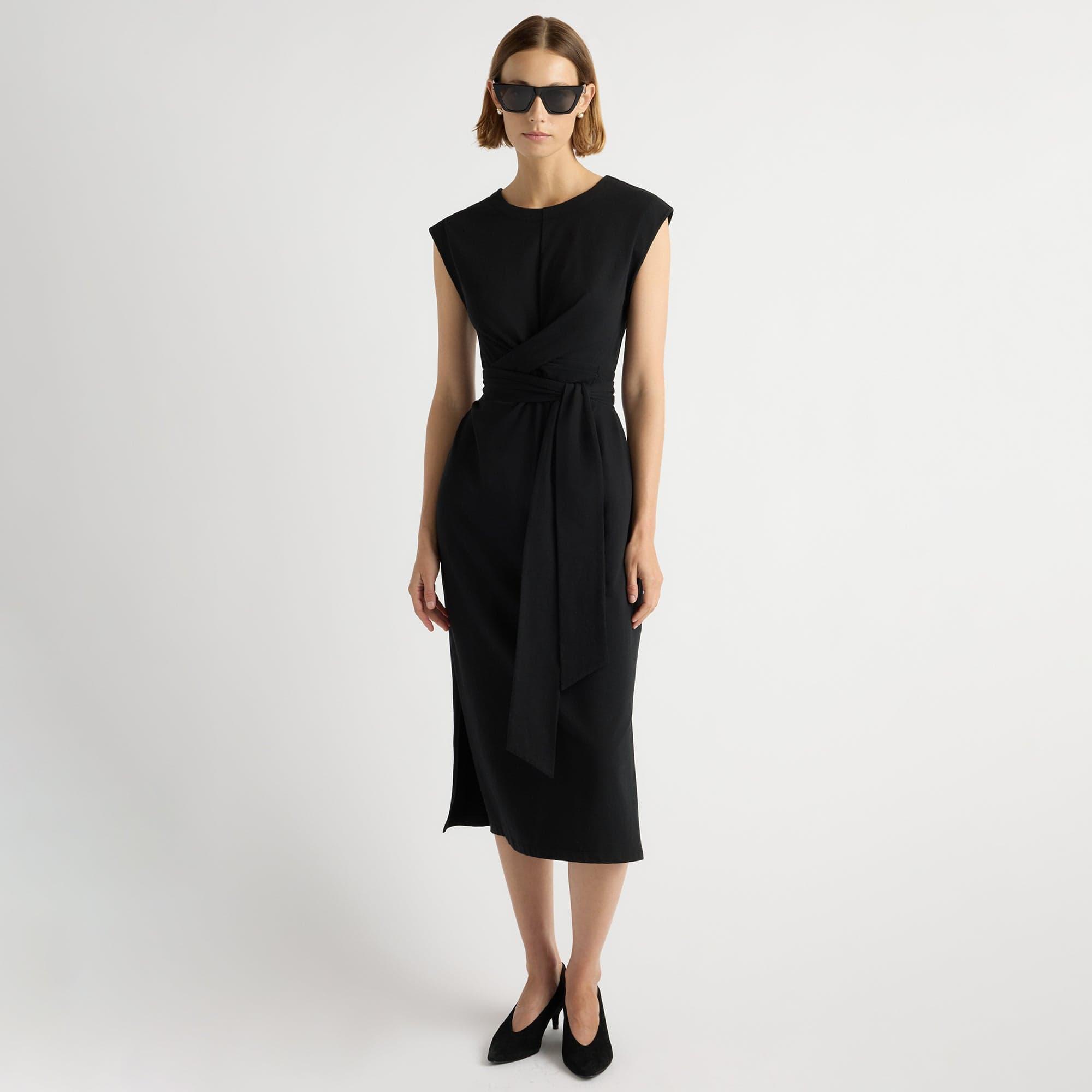 Fei Tie-Front Organic Cotton Dress Product Image