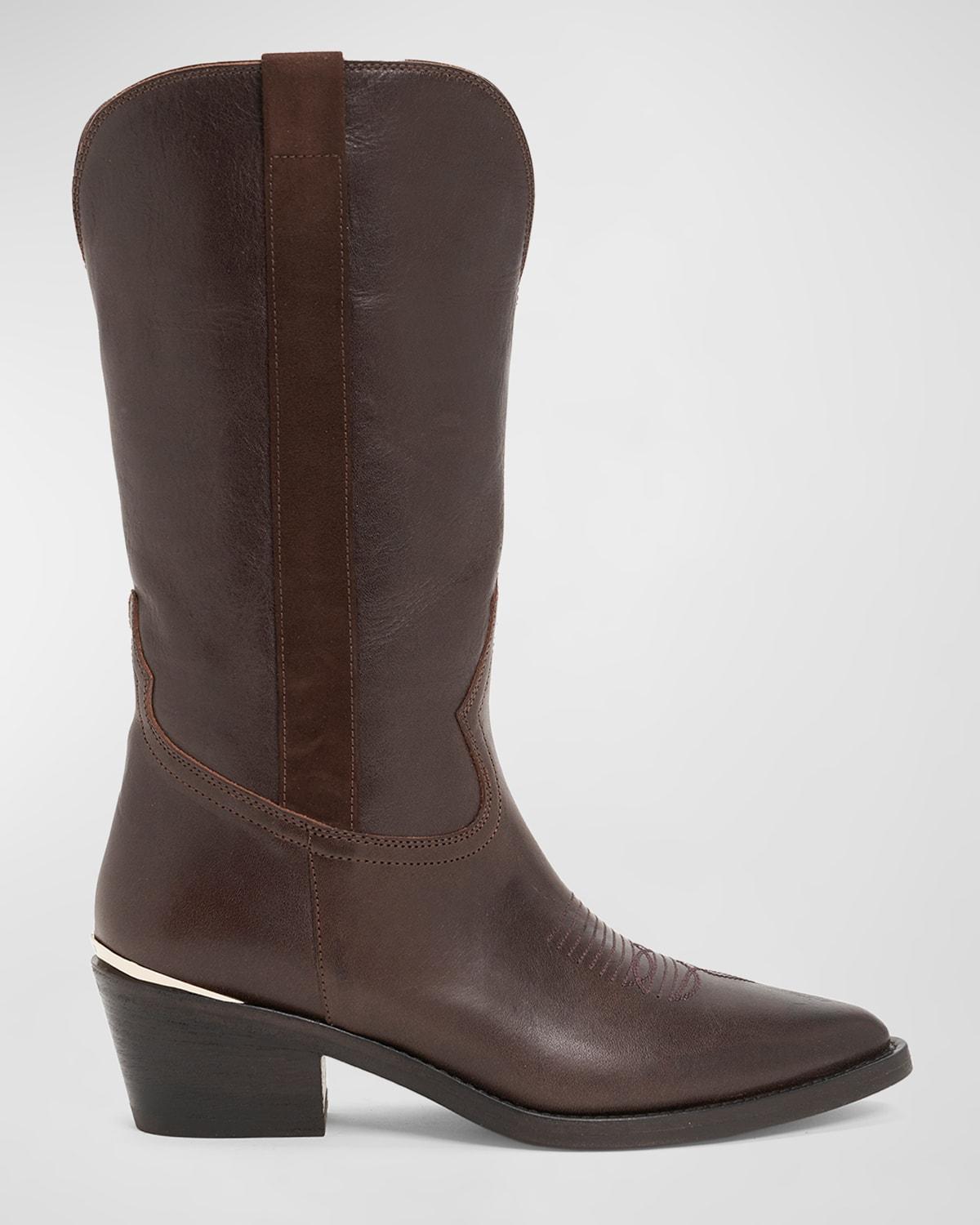 Womens Jordana 55MM Leather Western Boots Product Image