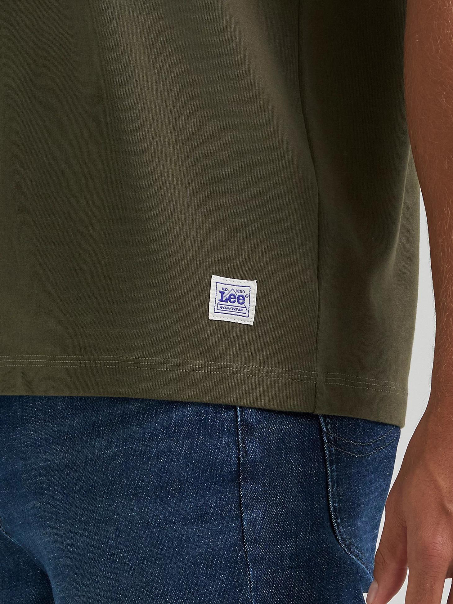 Men's Relaxed Fit Heavyweight Pocket Tee | Men's Tops & Tees | Lee® Product Image