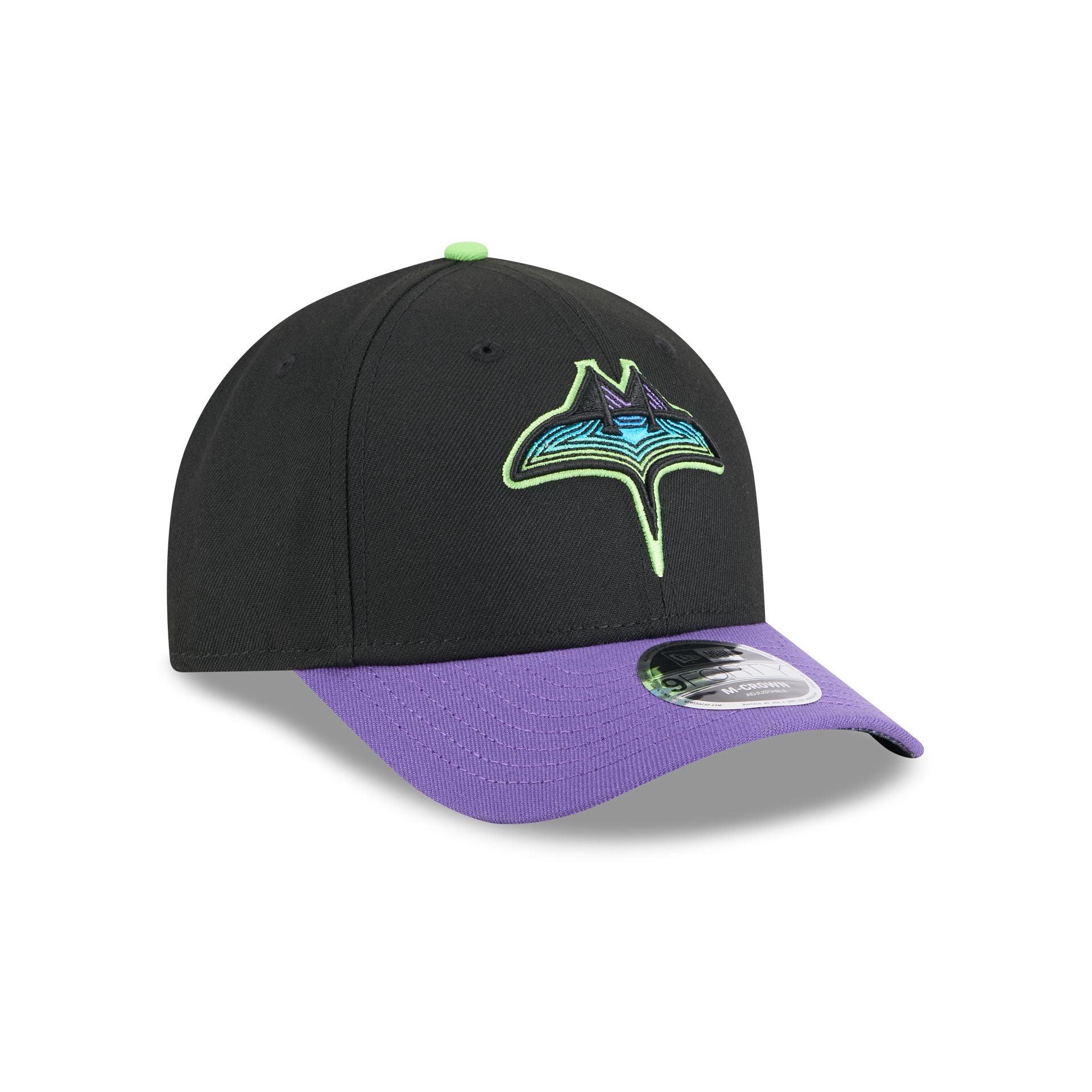 Tampa Bay Rays City Connect 9FORTY M-Crown Snapback Hat Male Product Image