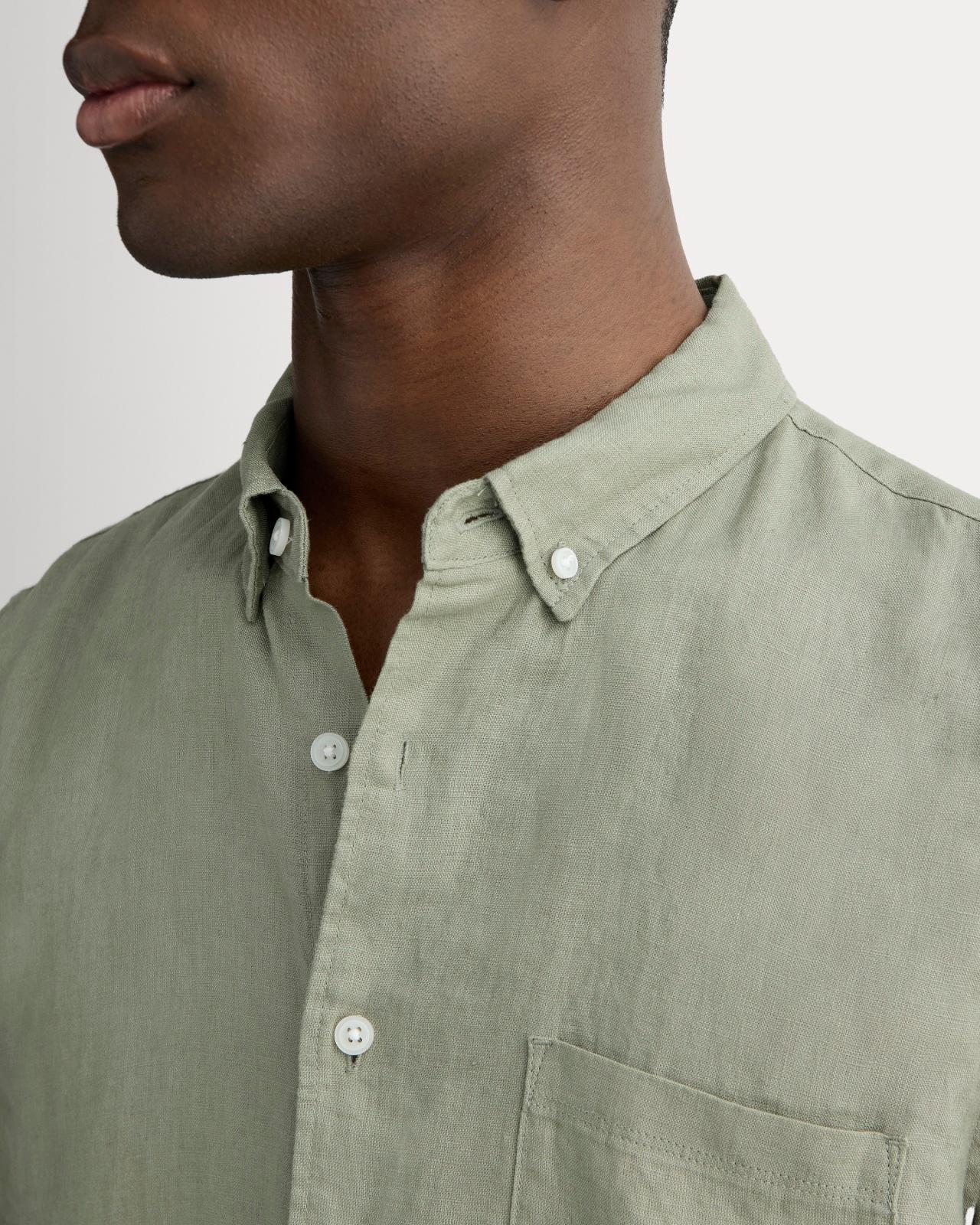 Mens Classic Short-Sleeve Shirt in Linen by Everlane Product Image
