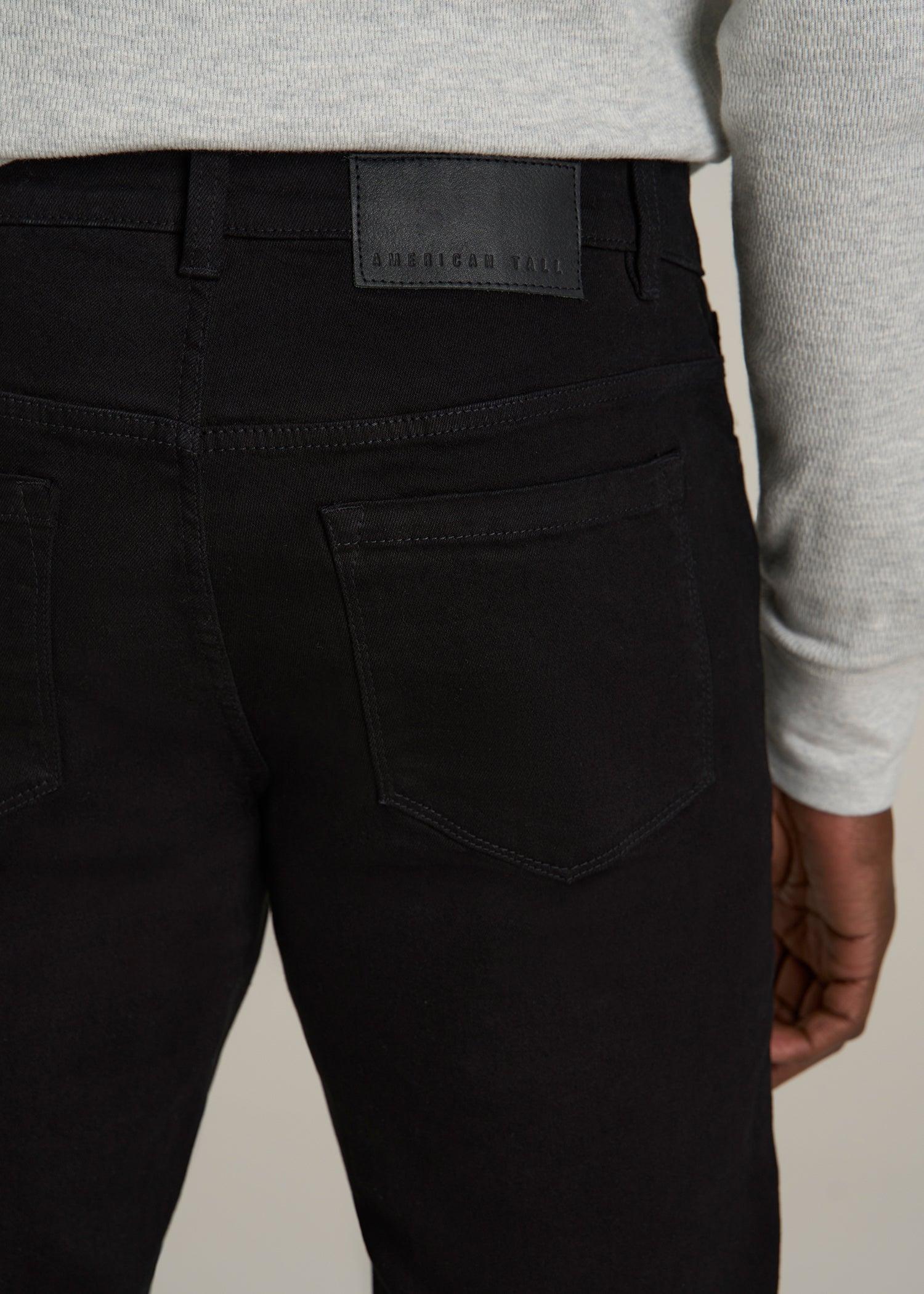 Carman TAPERED Jeans for Tall Men in True Black Male Product Image