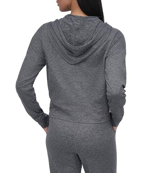 DKNY Sport by Donna Karan Coordinating Spacedye Full Zip Long Sleeve Hoodie Product Image