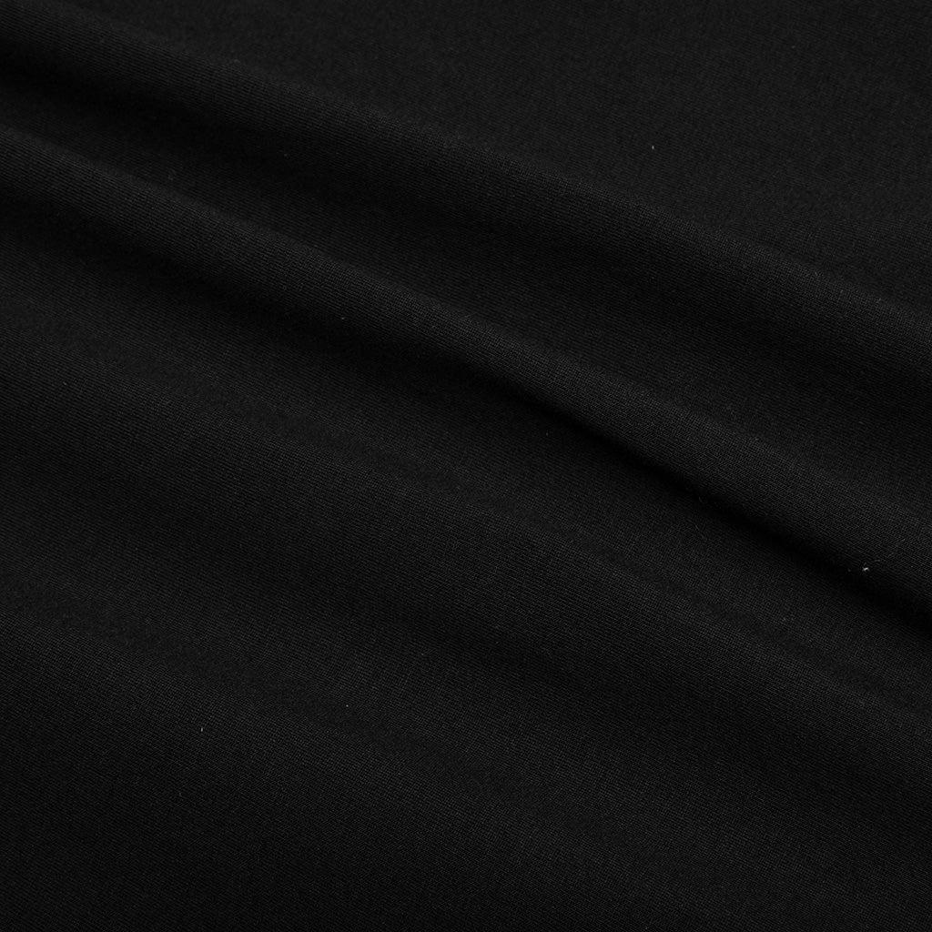 Mock Neck Boxy Fit T-Shirt - Black Male Product Image