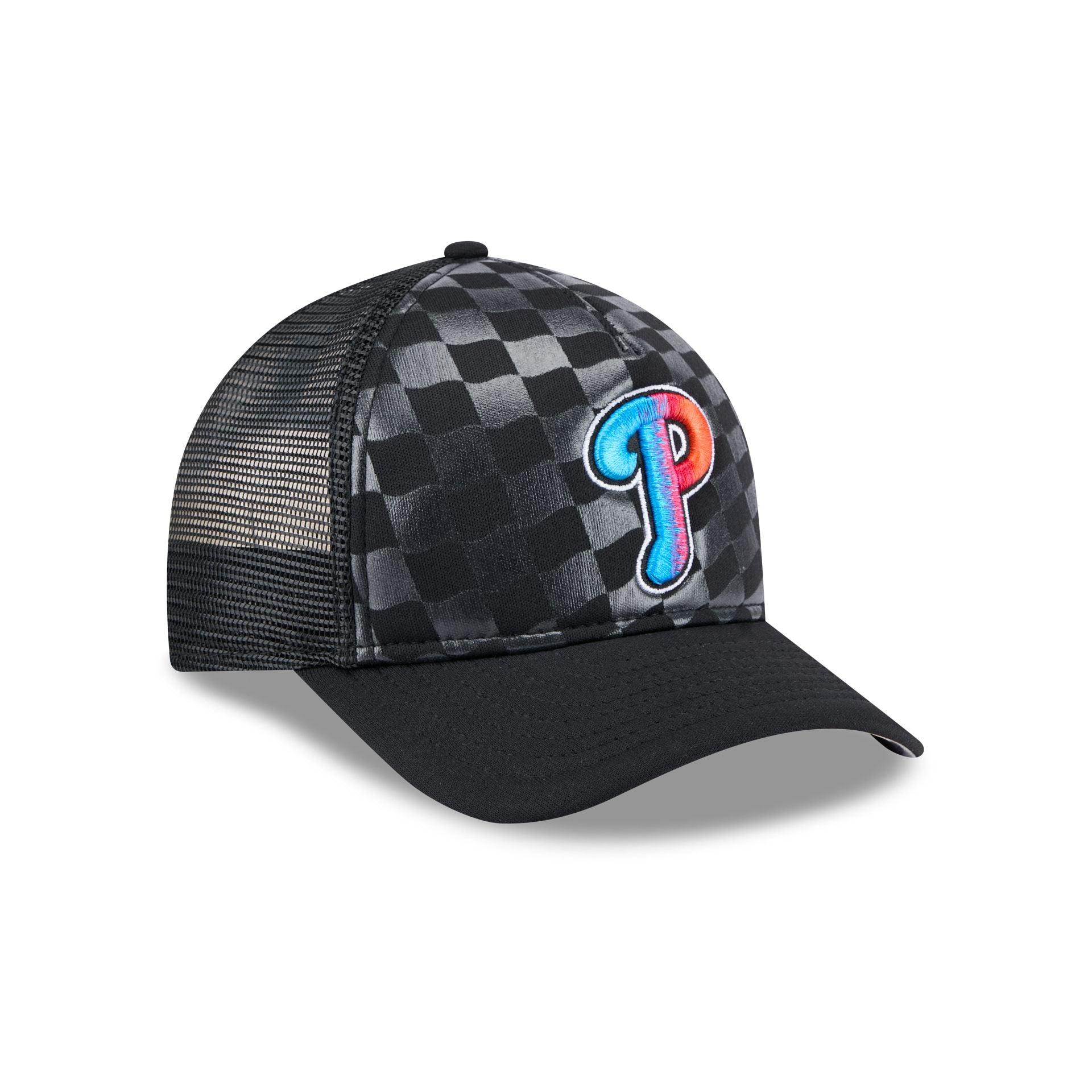 Philadelphia Phillies Gradient Raceway 9FORTY M-Crown A-Frame Trucker Hat Male Product Image