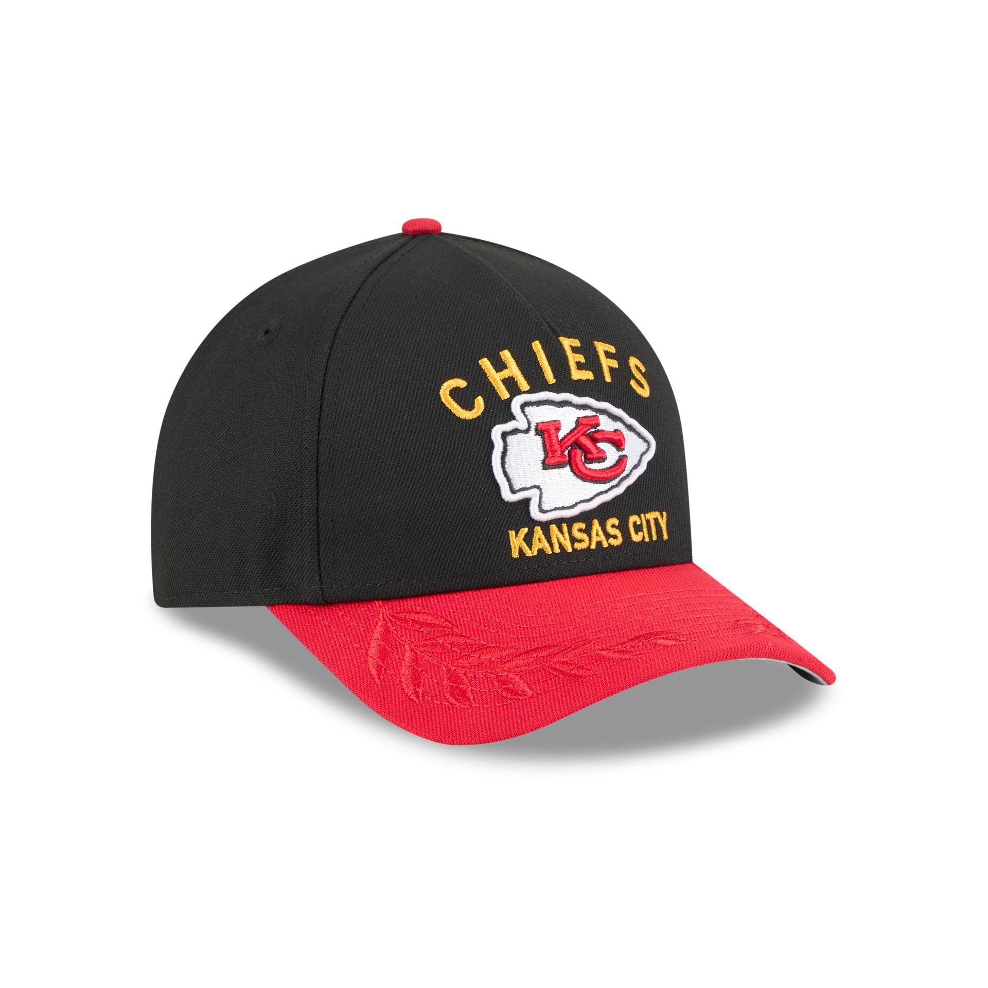 Kansas City Chiefs 2025 Draft 9FORTY M-Crown A-Frame Snapback Hat Male Product Image