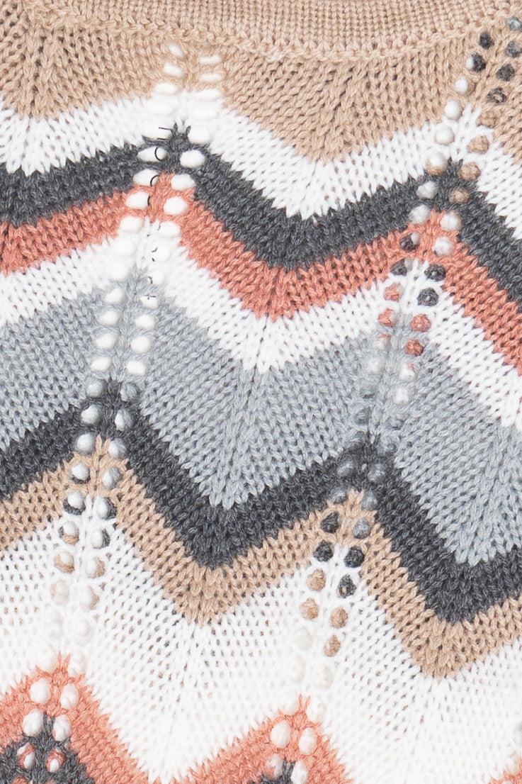 Chevron Stitch Pullover Product Image