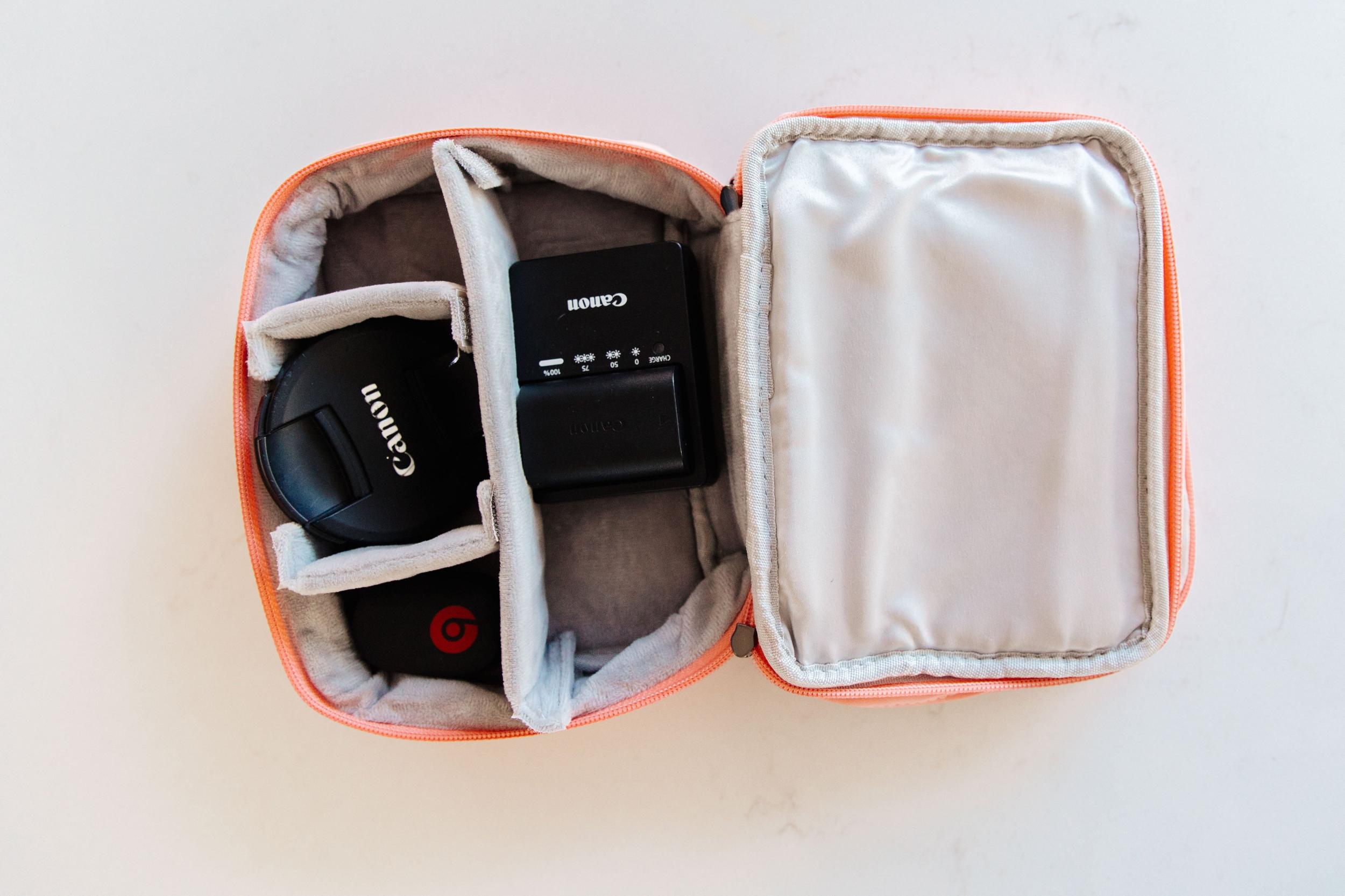 Travel Cord Organizer Case in Pink (Online Exclusive) Product Image