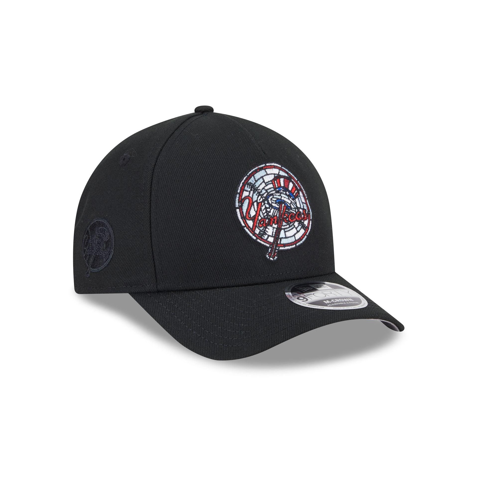 New York Yankees Stained Glass 9FORTY M-Crown A-Frame Snapback Hat Male Product Image