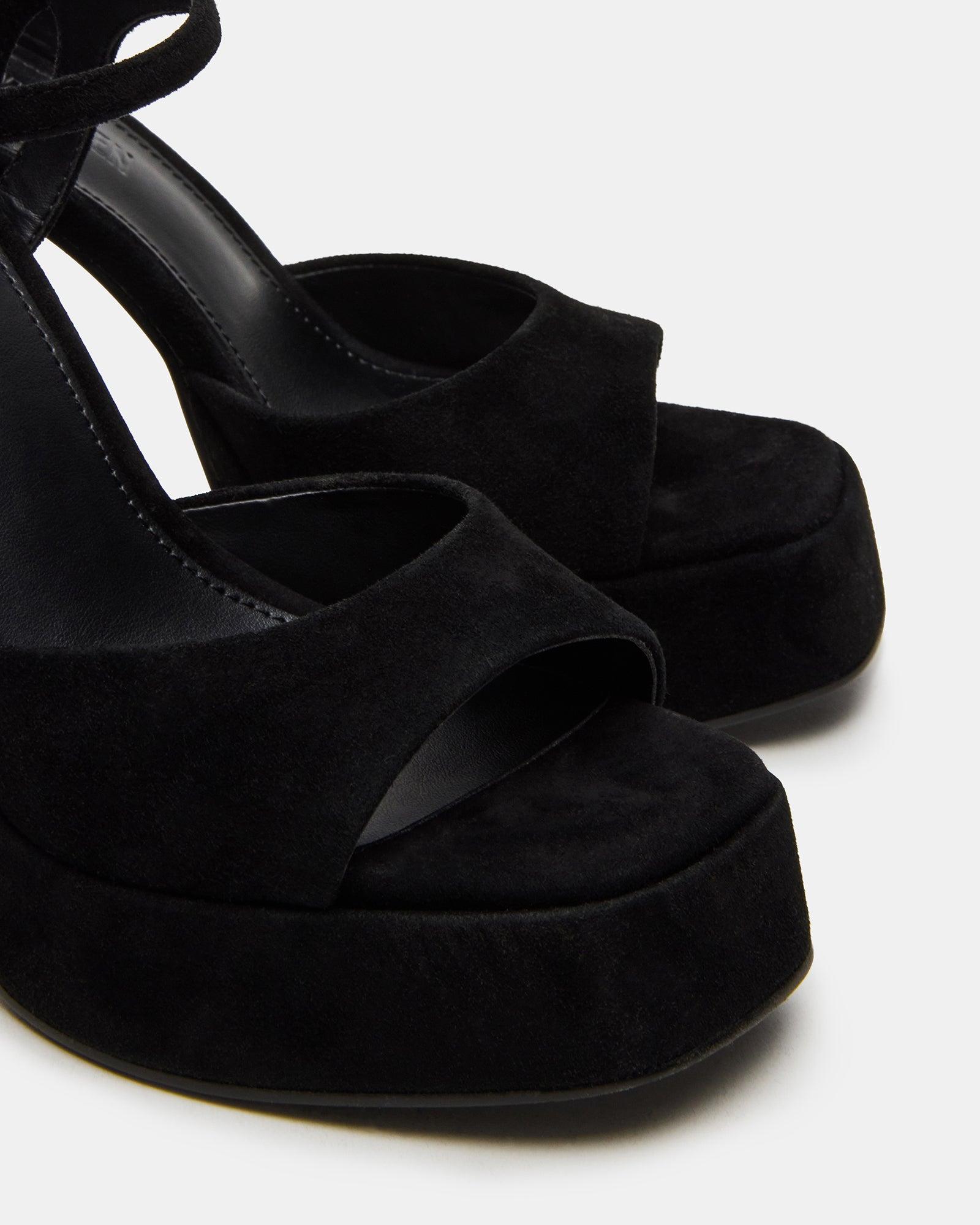 LIANDRA BLACK SUEDE Female Product Image