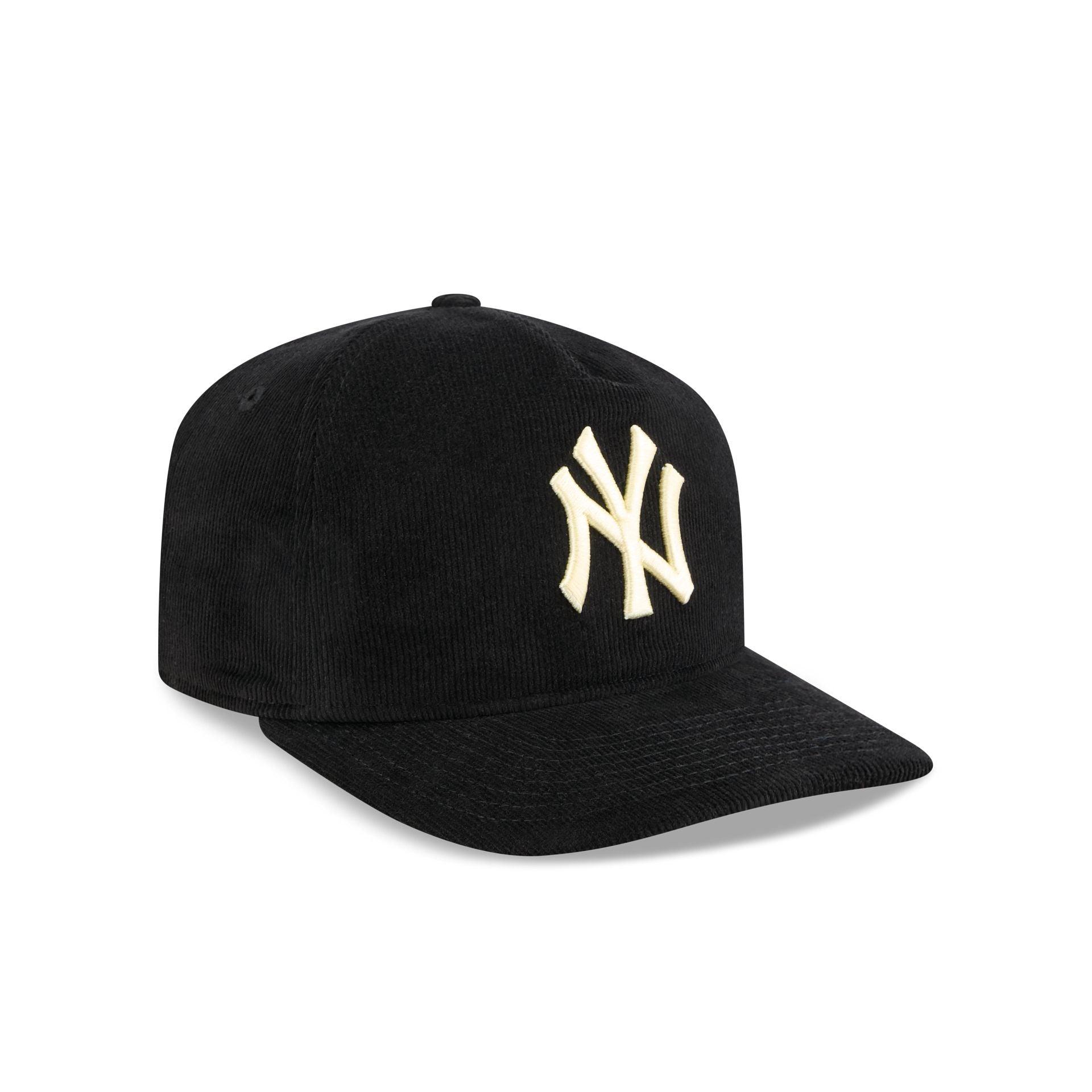 New York Yankees Nostalgic Black Corduroy 19TWENTY Adjustable Hat Male Product Image