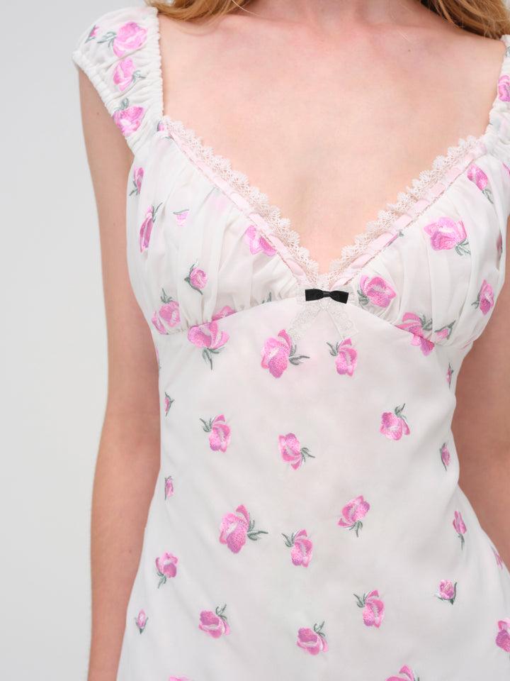 Emmaline Maxi Dress — White Product Image