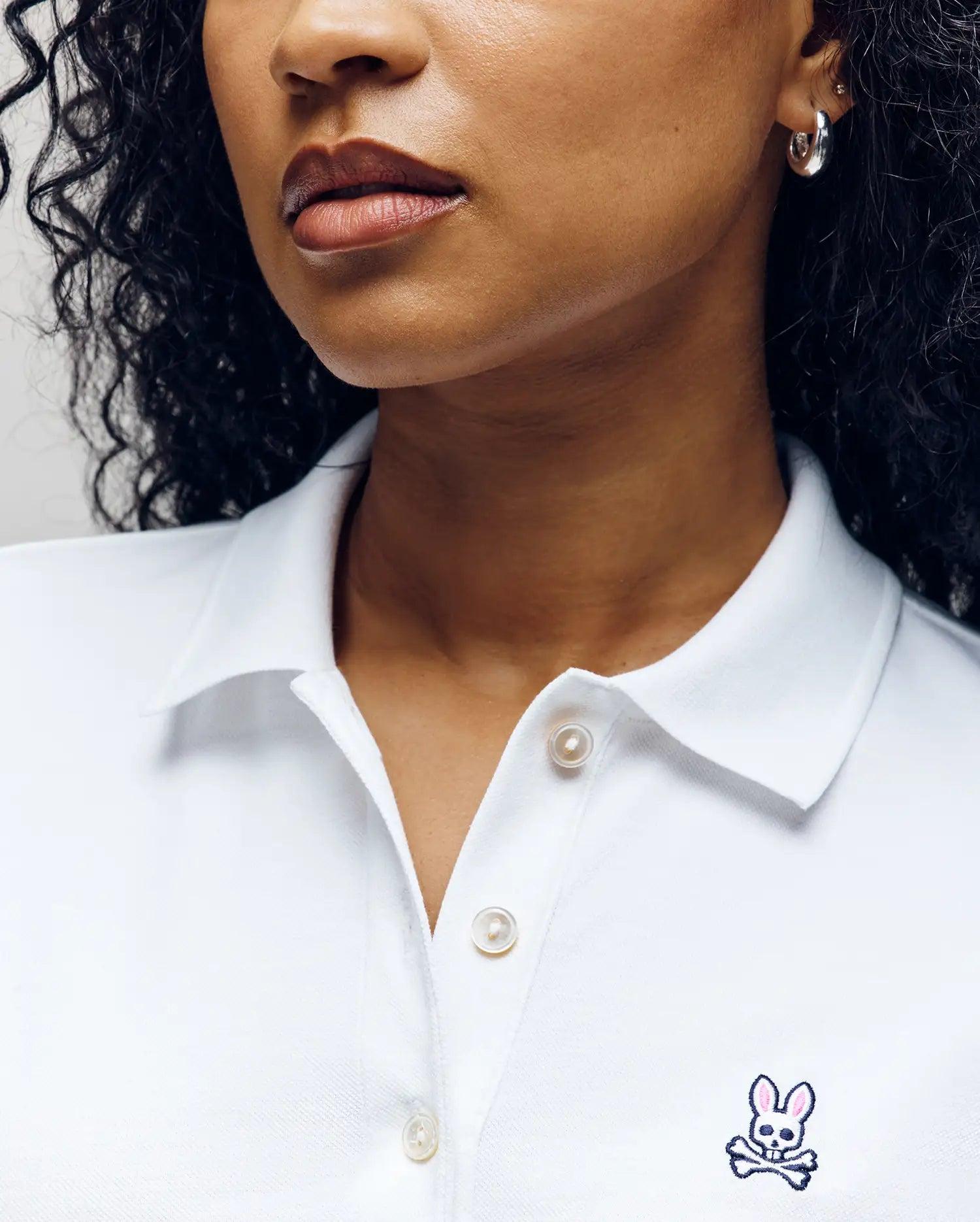 WOMENS PIQUE POLO - WT0100003 Female Product Image