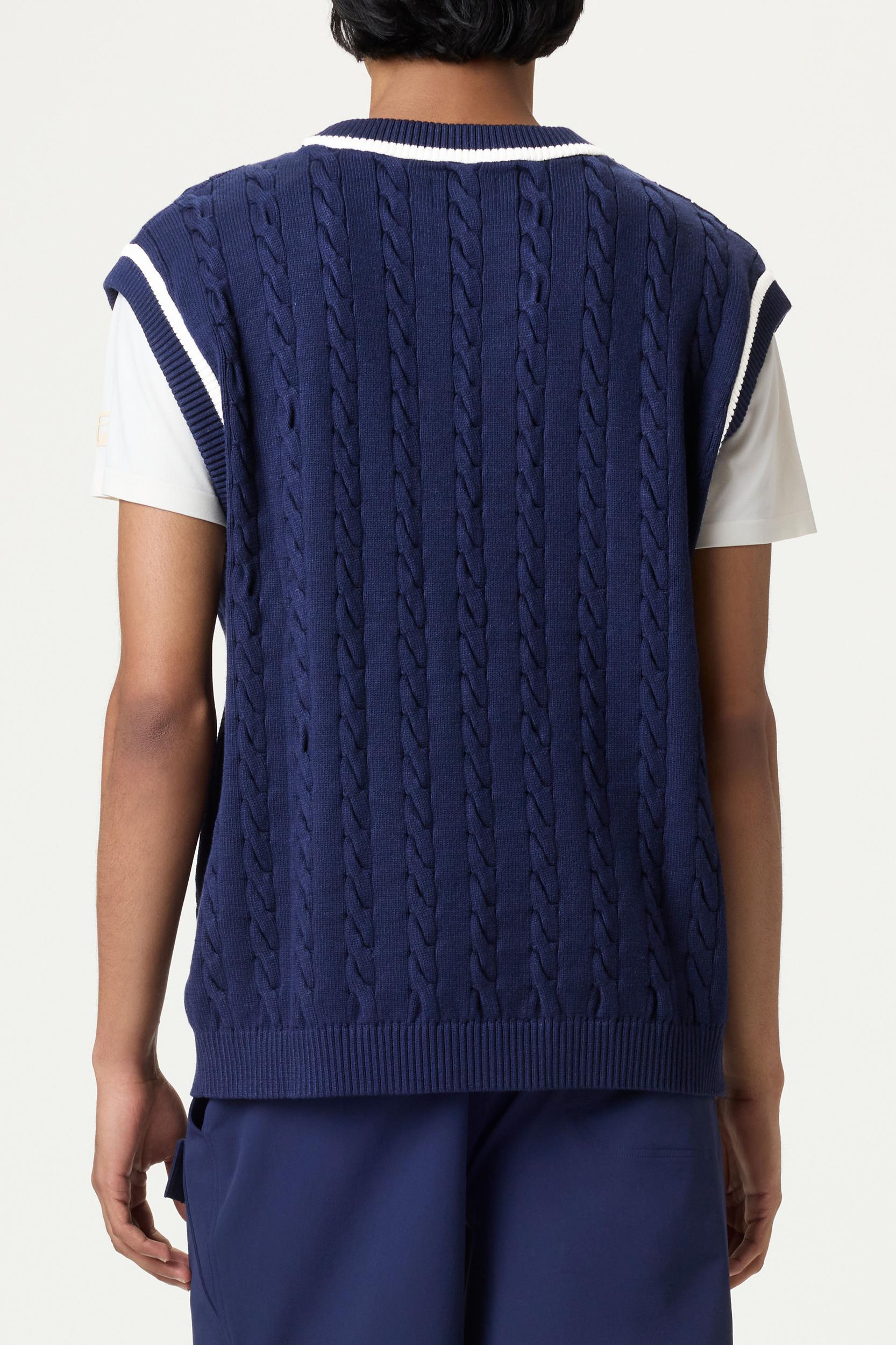 Baseline Cable Knit Vest Product Image