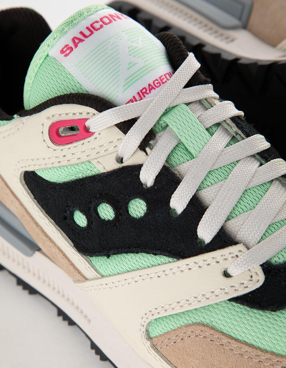 SAUCONY Courageous Womens Shoes - GREEN COMBO Product Image