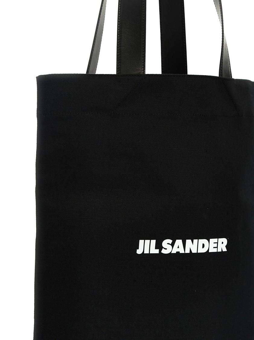 JIL SANDER Flat Tote Bag In Black Product Image