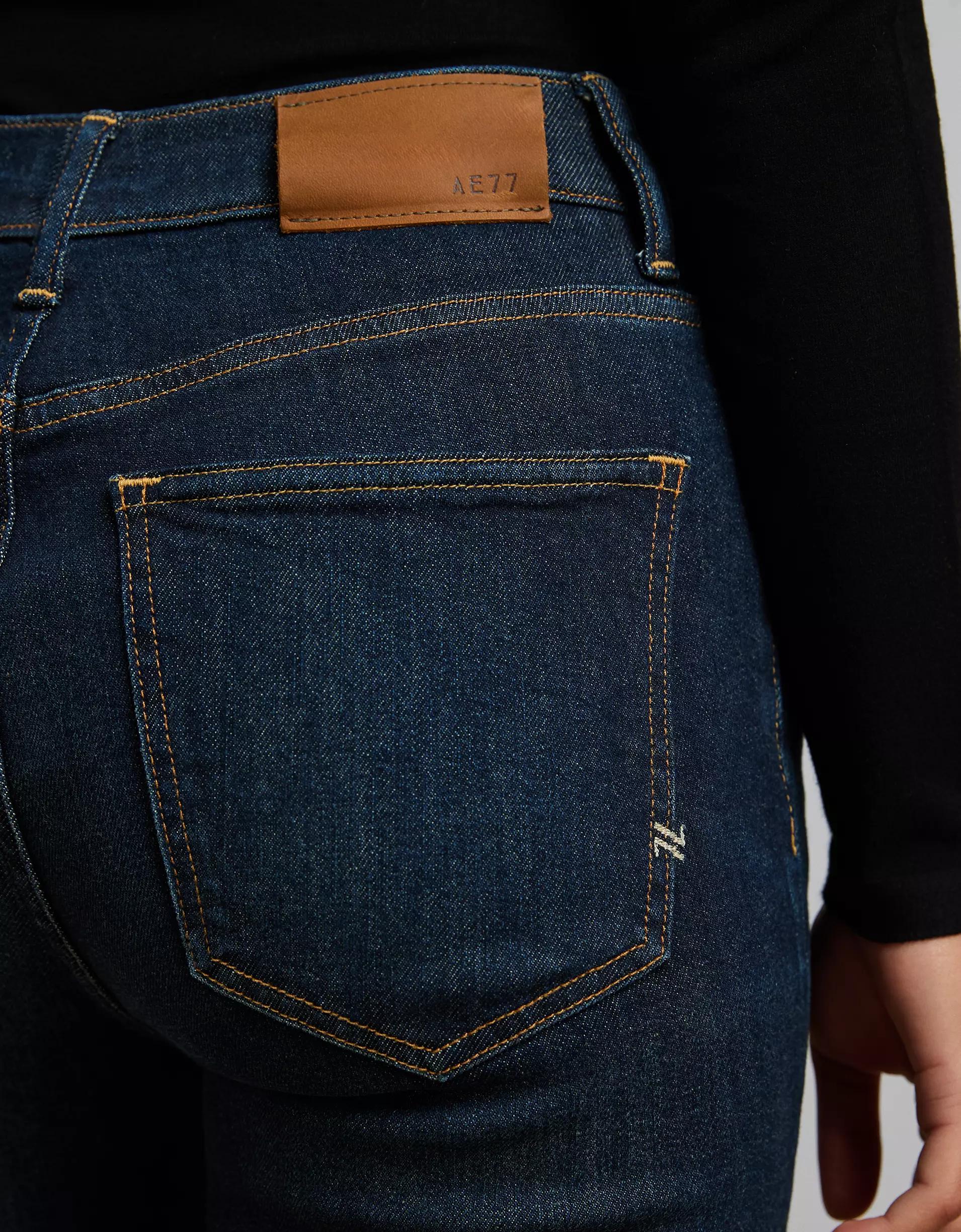 AE77 Premium High-Waisted Flare Jean Product Image